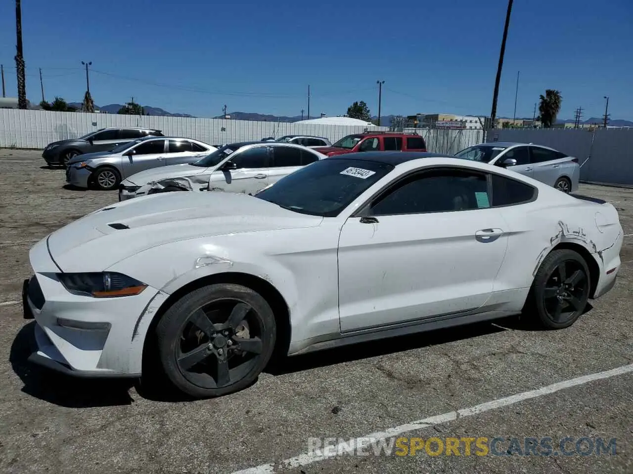 1 Photograph of a damaged car 1FA6P8TH9L5101010 FORD ALL Models 2020