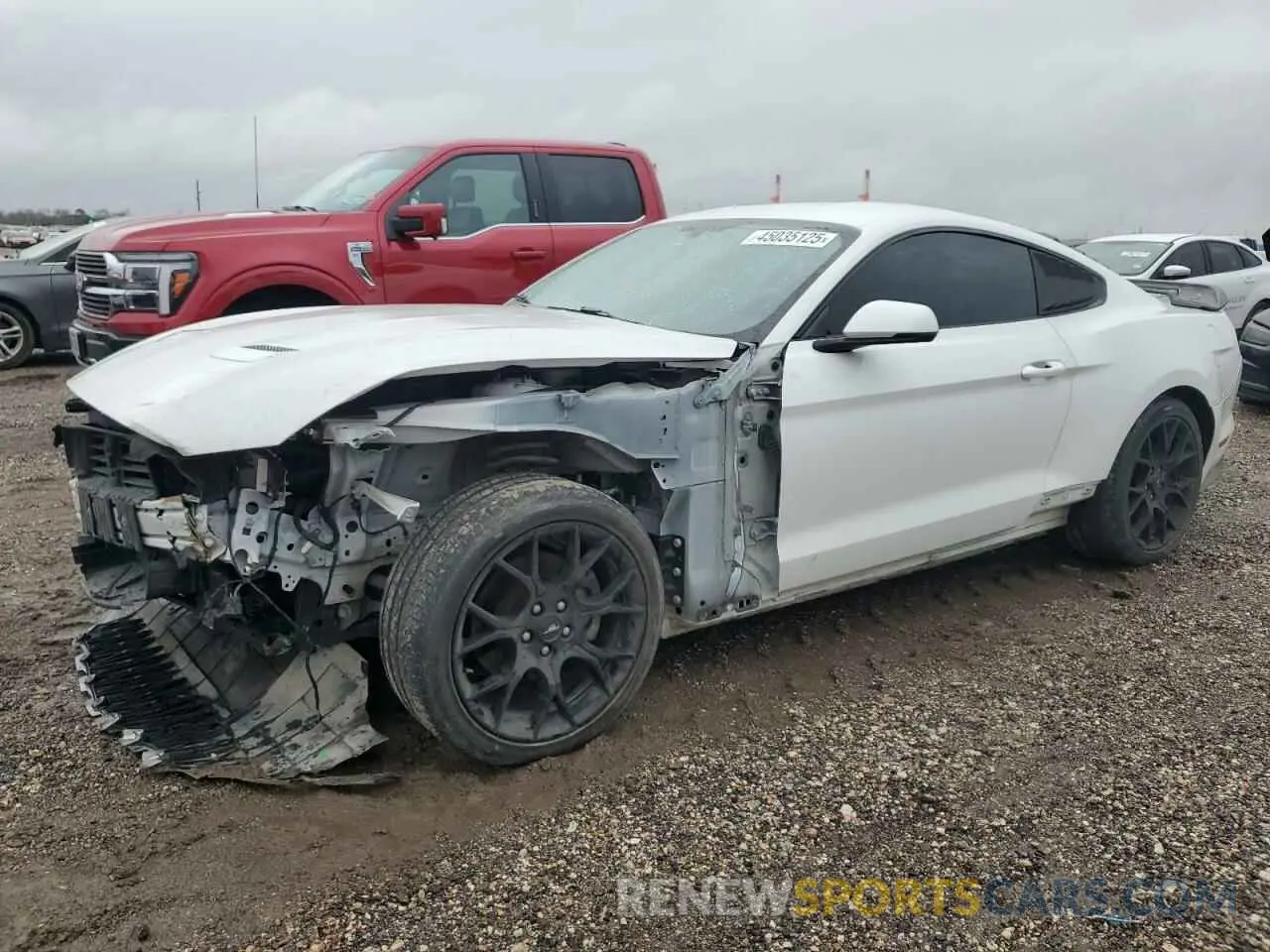1 Photograph of a damaged car 1FA6P8TH9L5136694 FORD ALL Models 2020