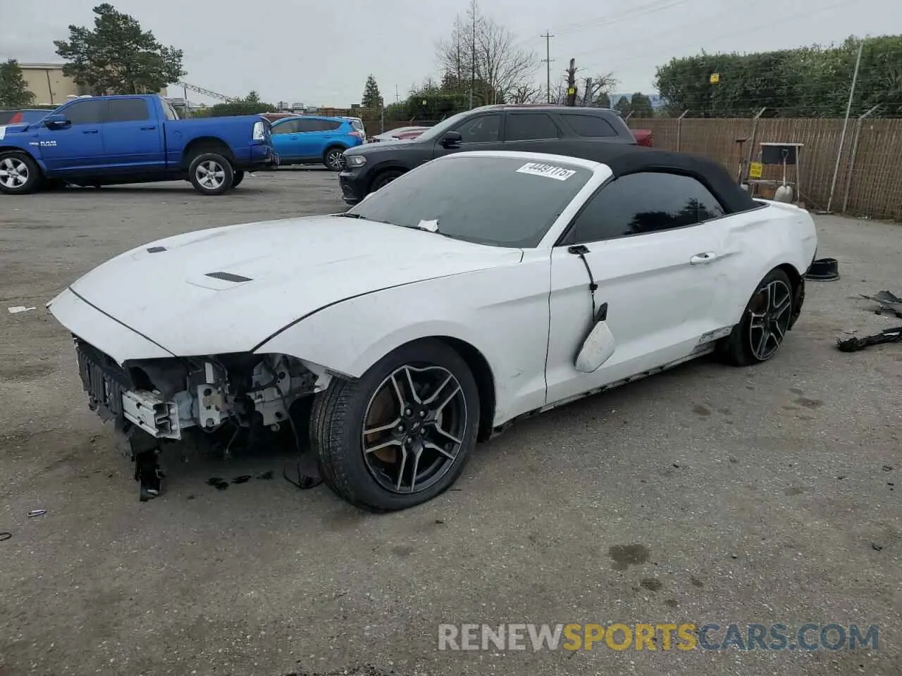 1 Photograph of a damaged car 1FATP8UH0L5112303 FORD ALL Models 2020