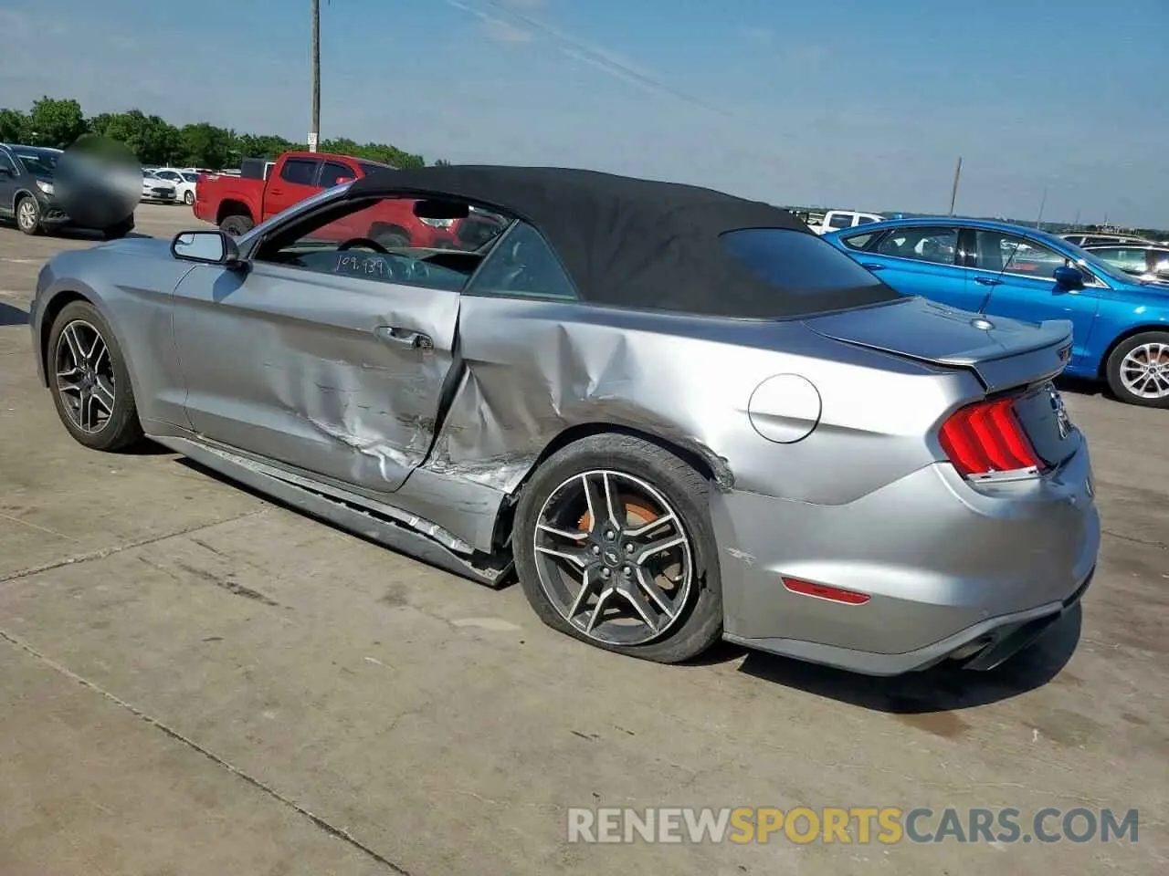2 Photograph of a damaged car 1FATP8UH2L5113078 FORD ALL Models 2020
