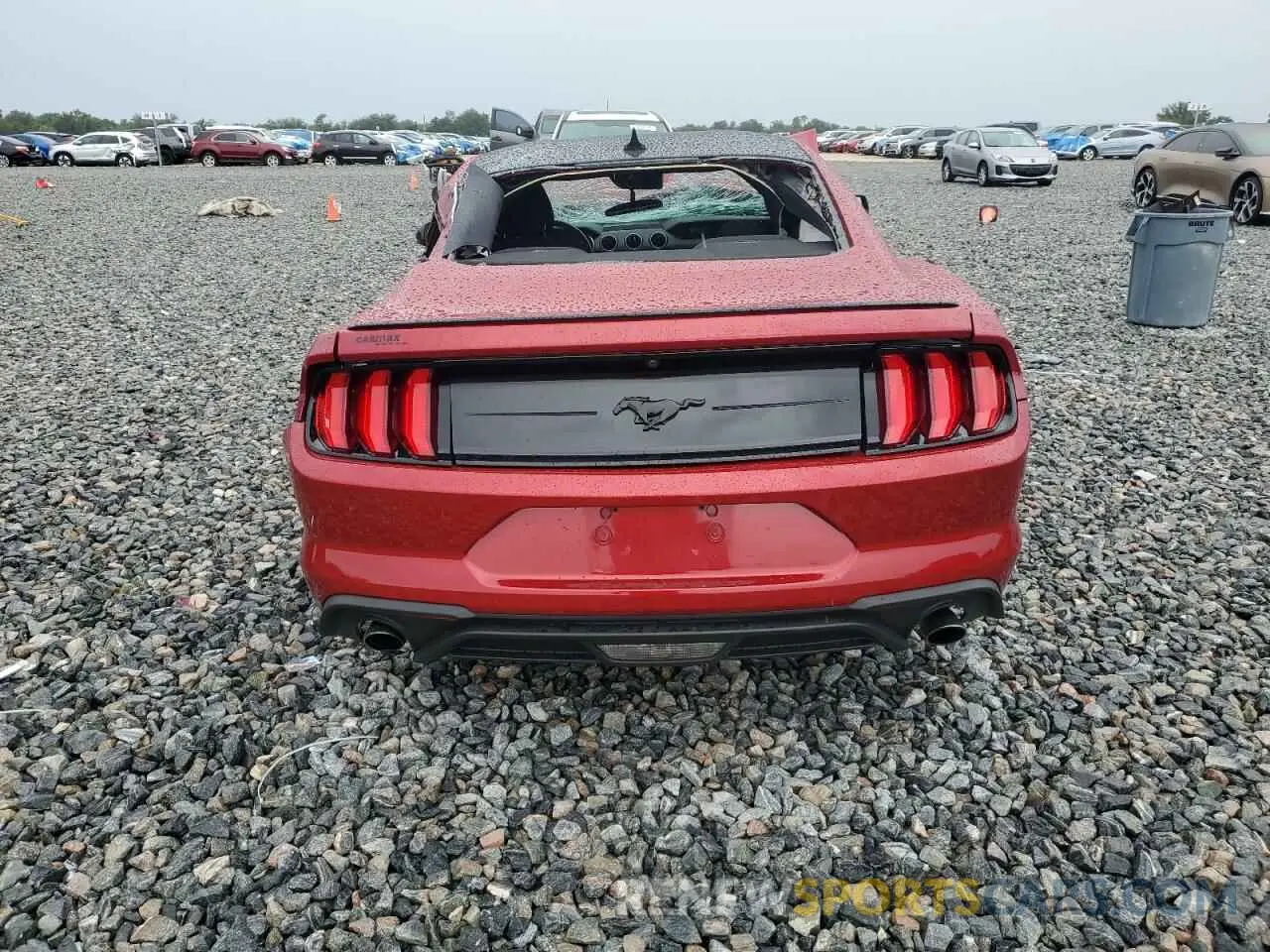 6 Фотография поврежденного автомобиля 1FA6P8TH3M5117625 FORD ALL Models 2021