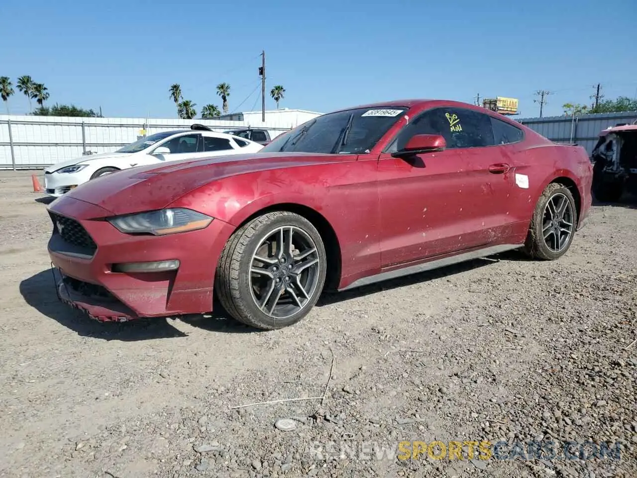 1 Photograph of a damaged car 1FA6P8TH4M5119190 FORD ALL Models 2021