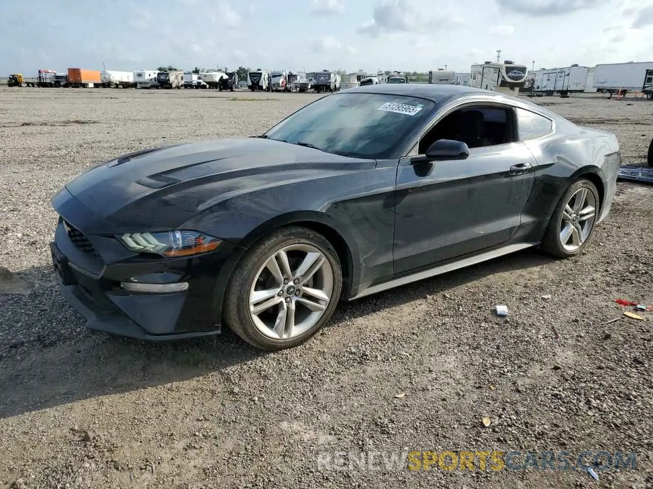 1 Photograph of a damaged car 1FA6P8THXM5102166 FORD ALL Models 2021