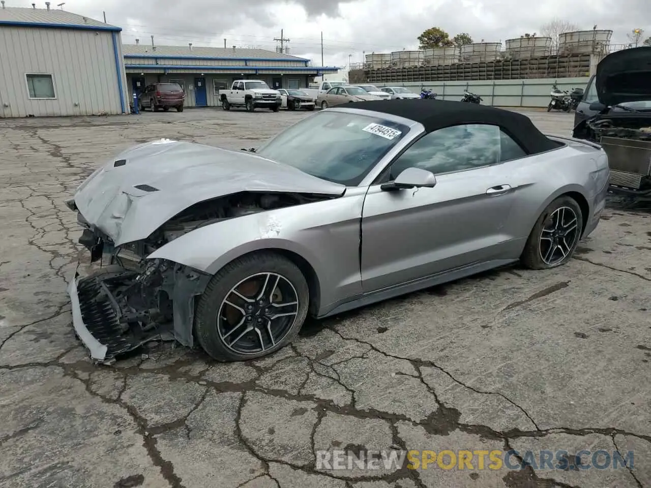 1 Photograph of a damaged car 1FATP8UH2M5103748 FORD ALL Models 2021
