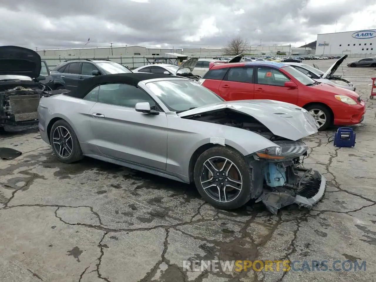 4 Photograph of a damaged car 1FATP8UH2M5103748 FORD ALL Models 2021