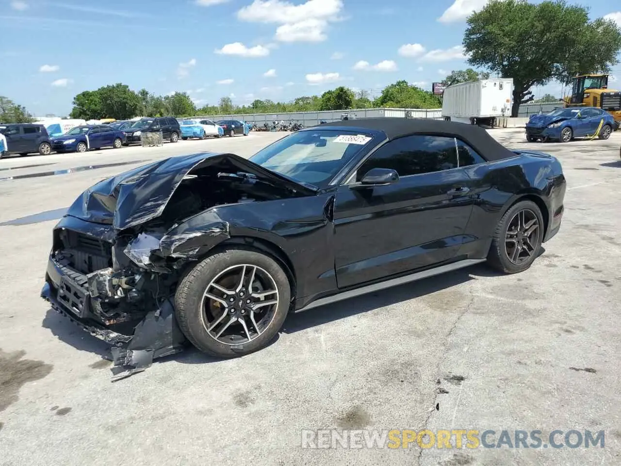 1 Photograph of a damaged car 1FATP8UH9M5105349 FORD ALL Models 2021