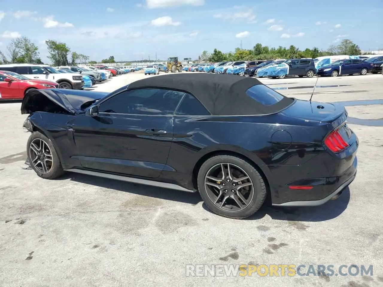 2 Photograph of a damaged car 1FATP8UH9M5105349 FORD ALL Models 2021