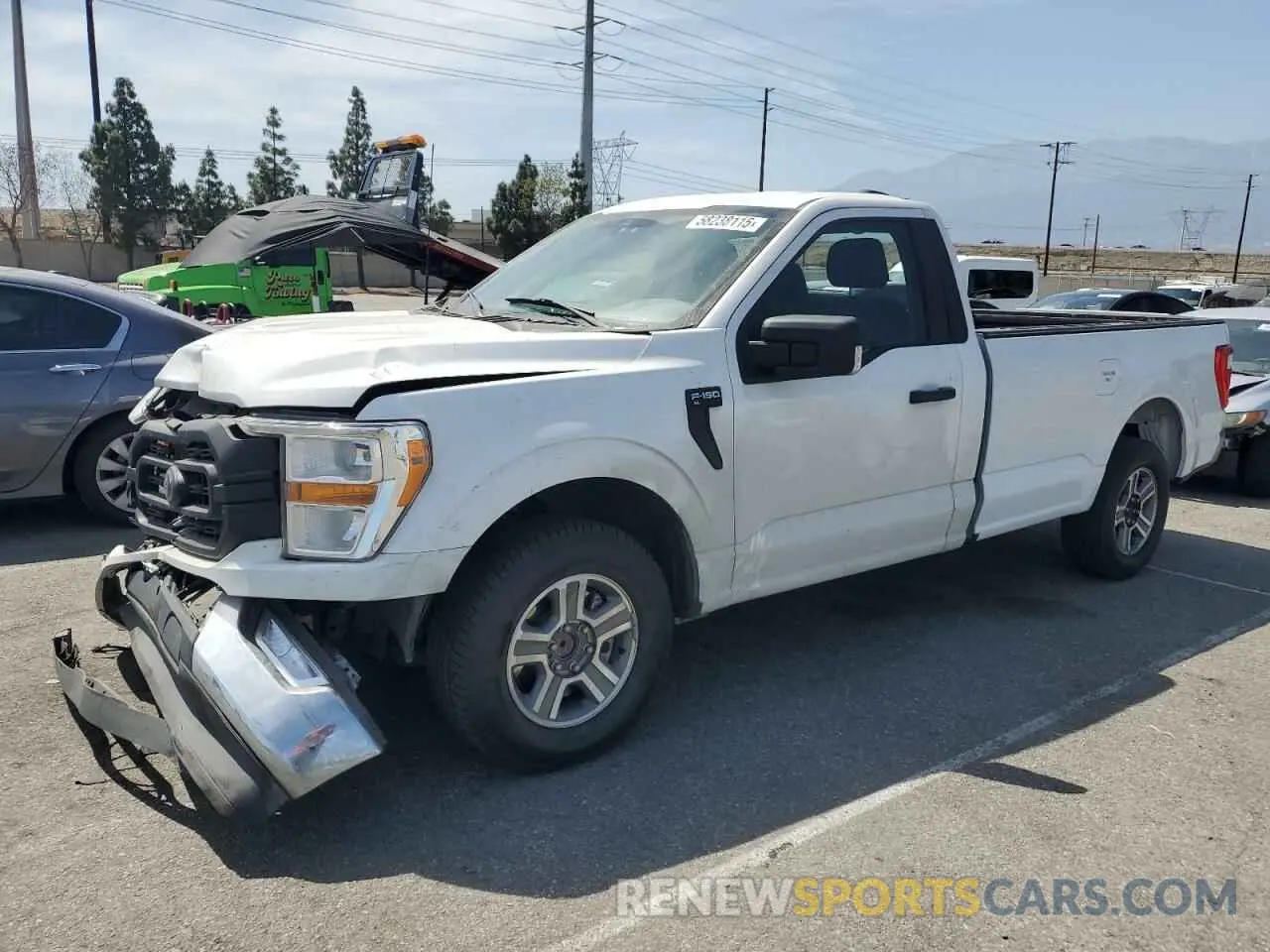 1 Photograph of a damaged car 1FTMF1CB1MKE65254 FORD All Models 2021