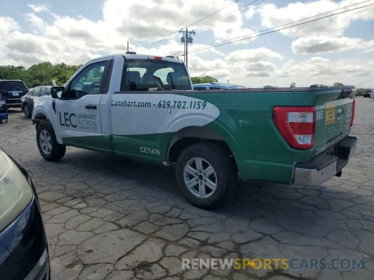 2 Фотография поврежденного автомобиля 1FTMF1CB7MKD44342 FORD All Models 2021