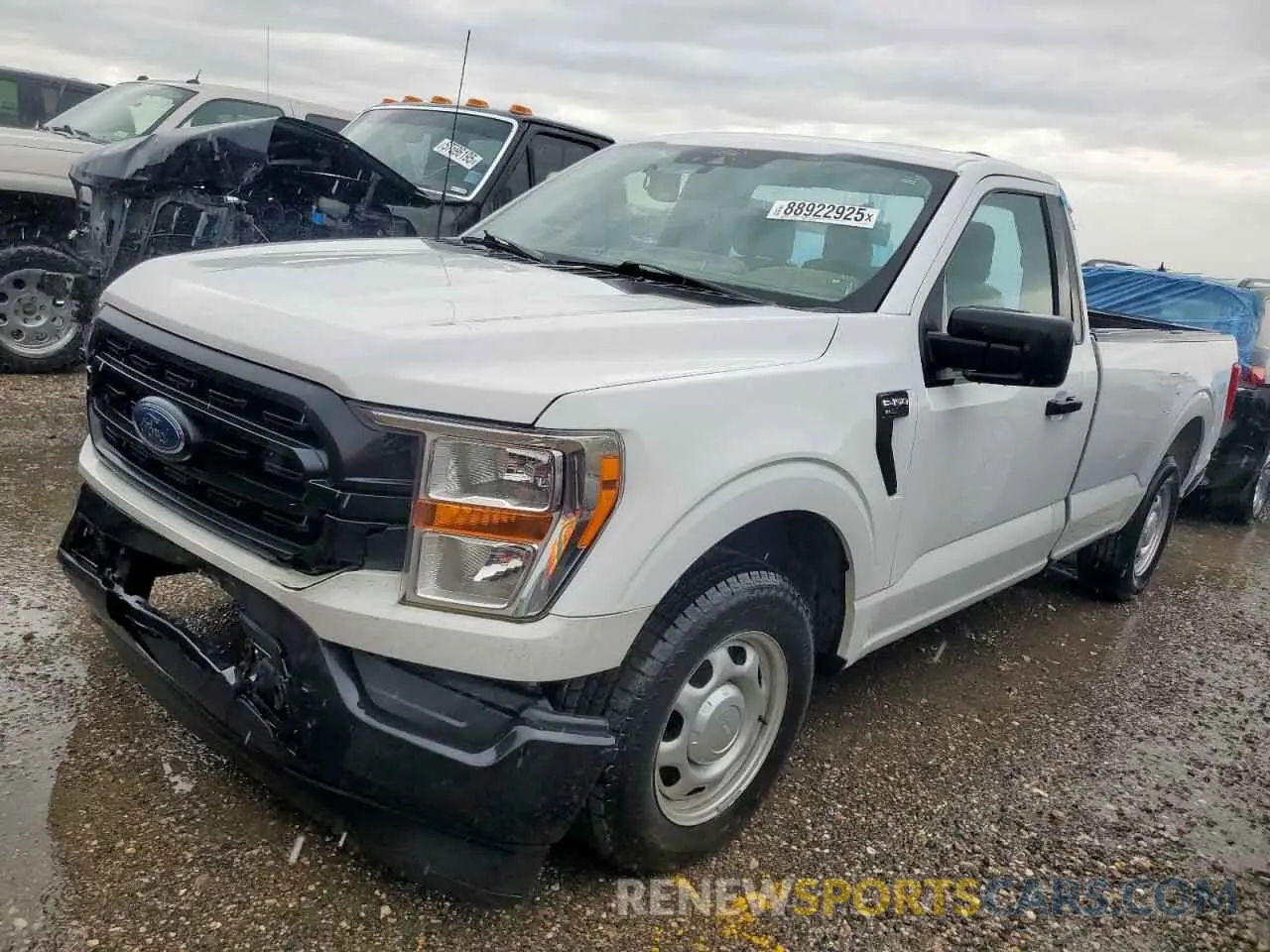 1 Photograph of a damaged car 1FTMF1CB8MKE25589 FORD All Models 2021