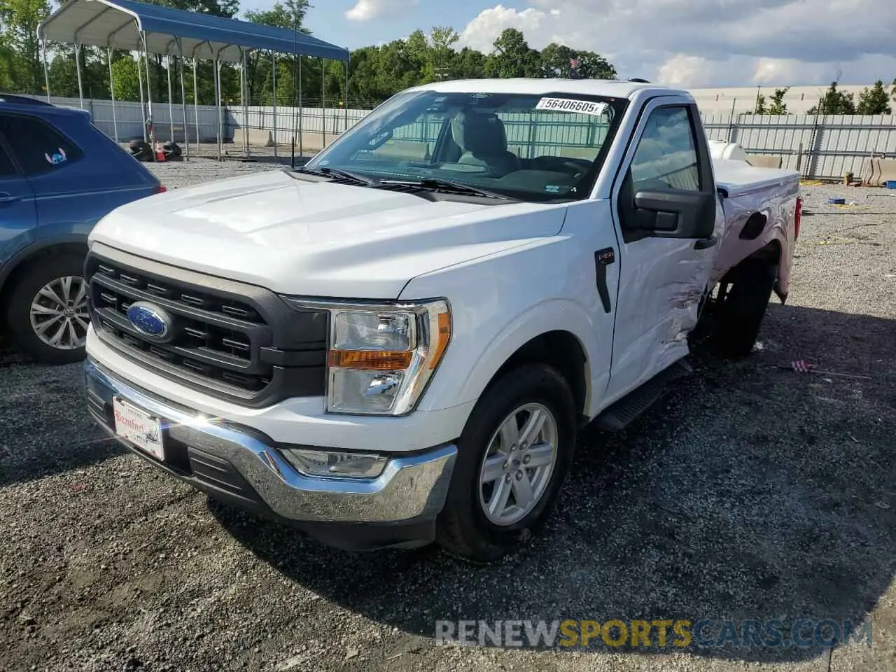 1 Photograph of a damaged car 1FTMF1CP5MKE21303 FORD All Models 2021