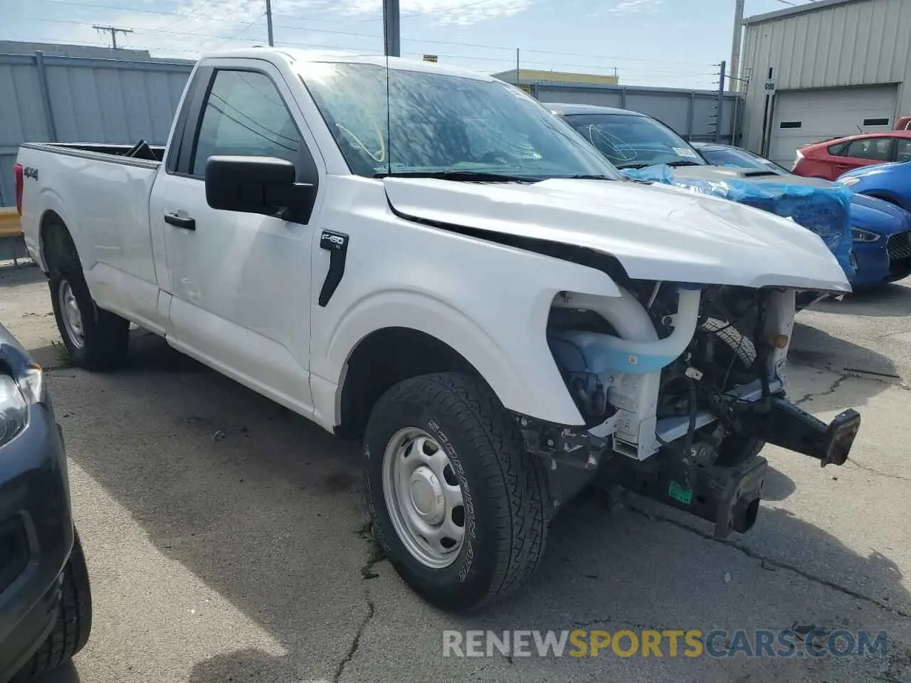 4 Фотография поврежденного автомобиля 1FTMF1E54MKD59565 FORD All Models 2021