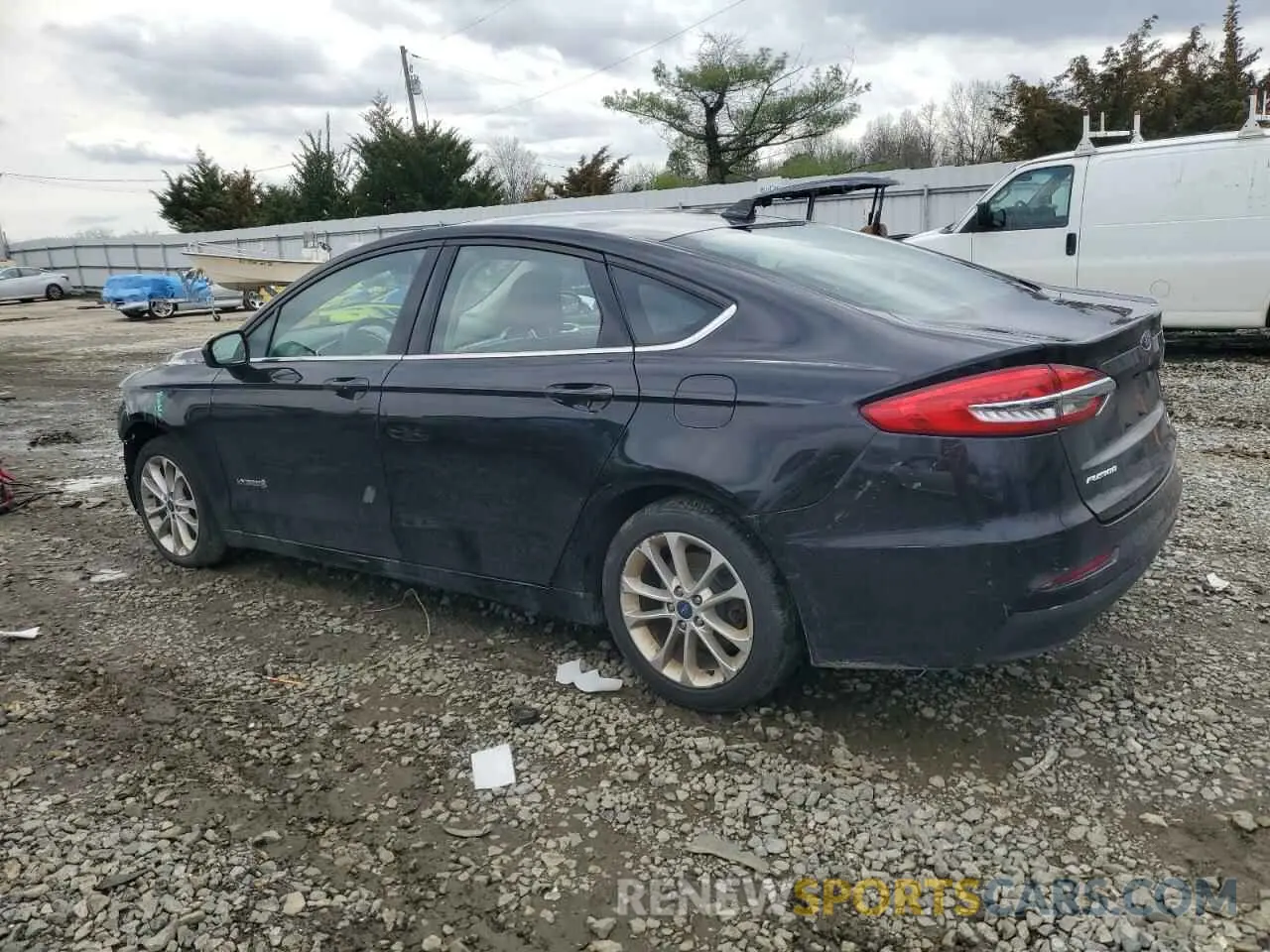 2 Фотография поврежденного автомобиля 3FA6P0LU1KR111203 FORD ALL Models 2021