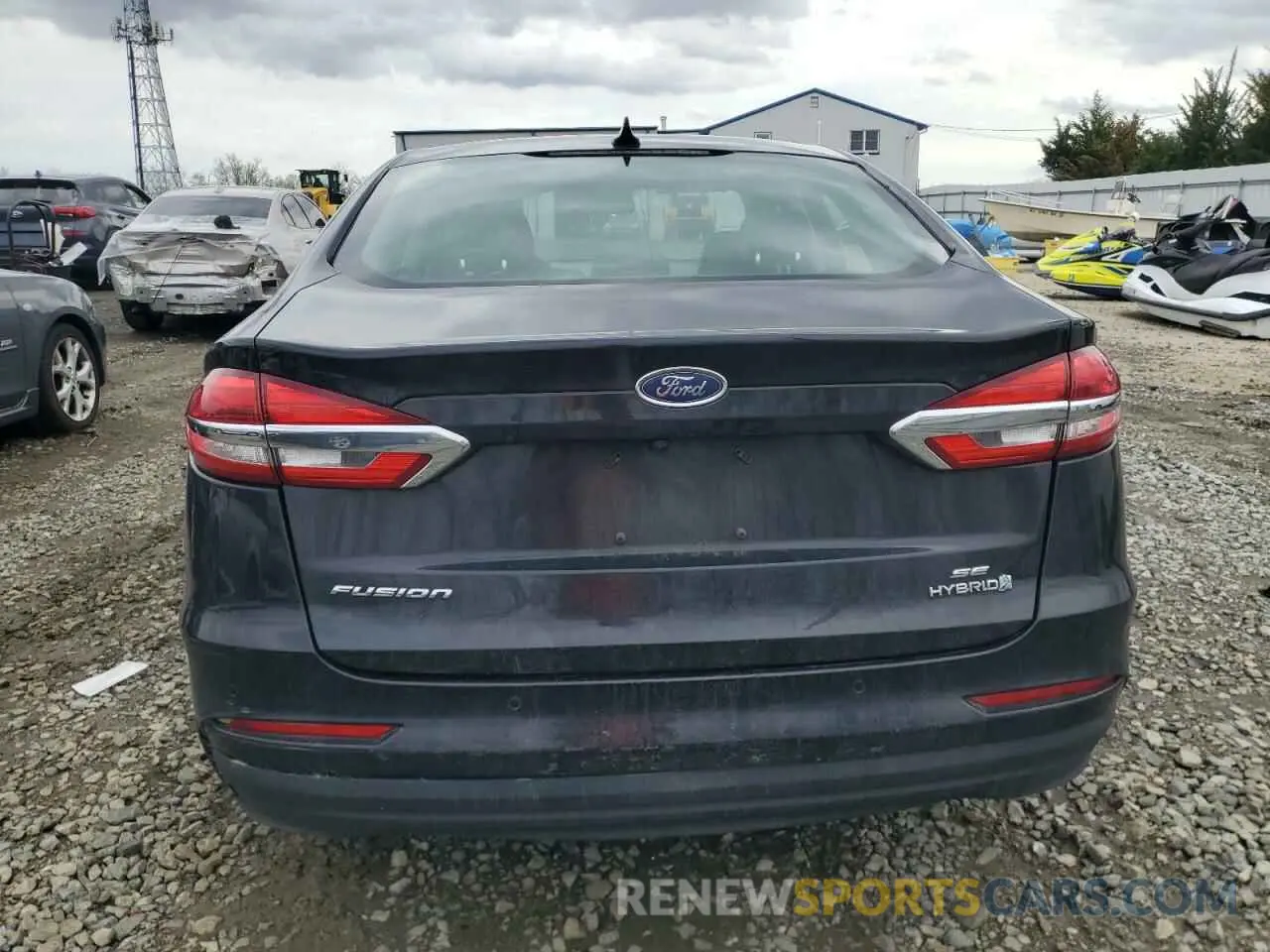 6 Фотография поврежденного автомобиля 3FA6P0LU1KR111203 FORD ALL Models 2021
