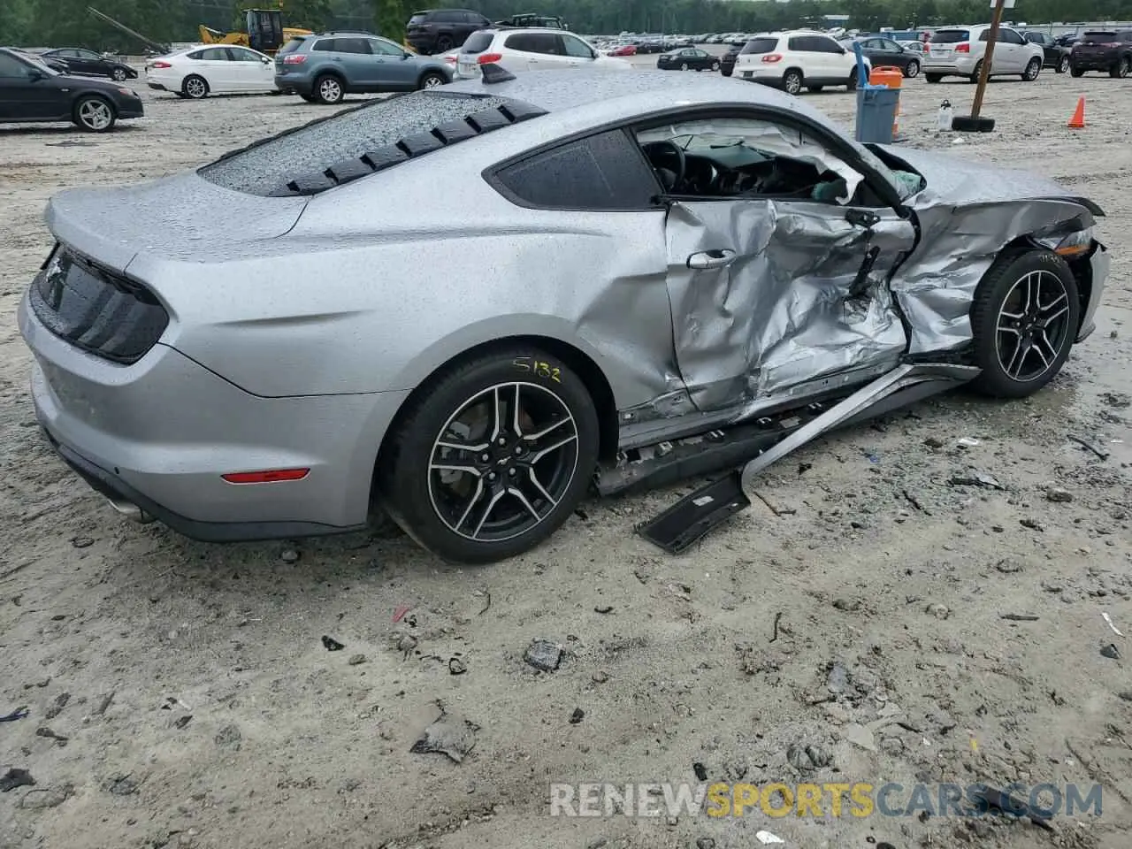 3 Photograph of a damaged car 1FA6P8TH5N5130684 FORD ALL Models 2022