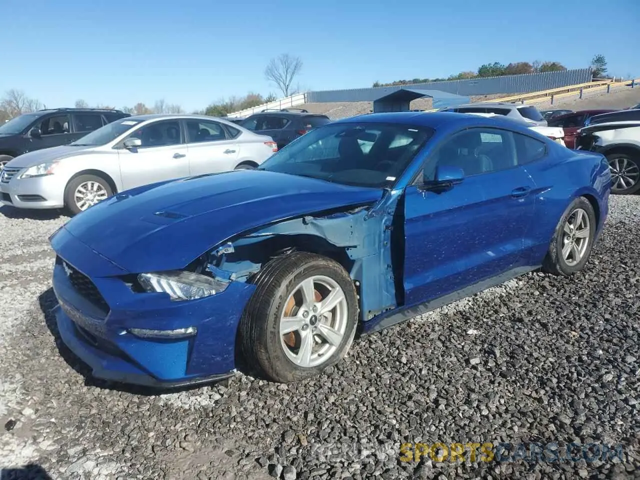 1 Фотография поврежденного автомобиля 1FA6P8TH6N5135327 FORD ALL Models 2022
