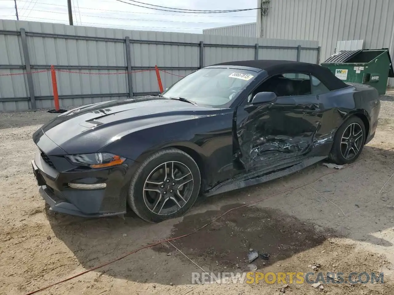 1 Photograph of a damaged car 1FATP8UH7N5118831 FORD ALL Models 2022
