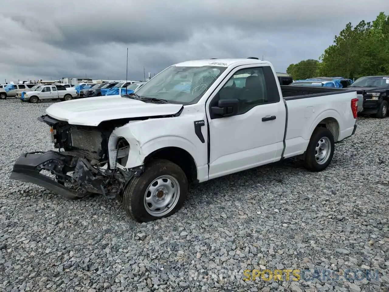 1 Photograph of a damaged car 1FTMF1CB1NKE65448 FORD All Models 2022