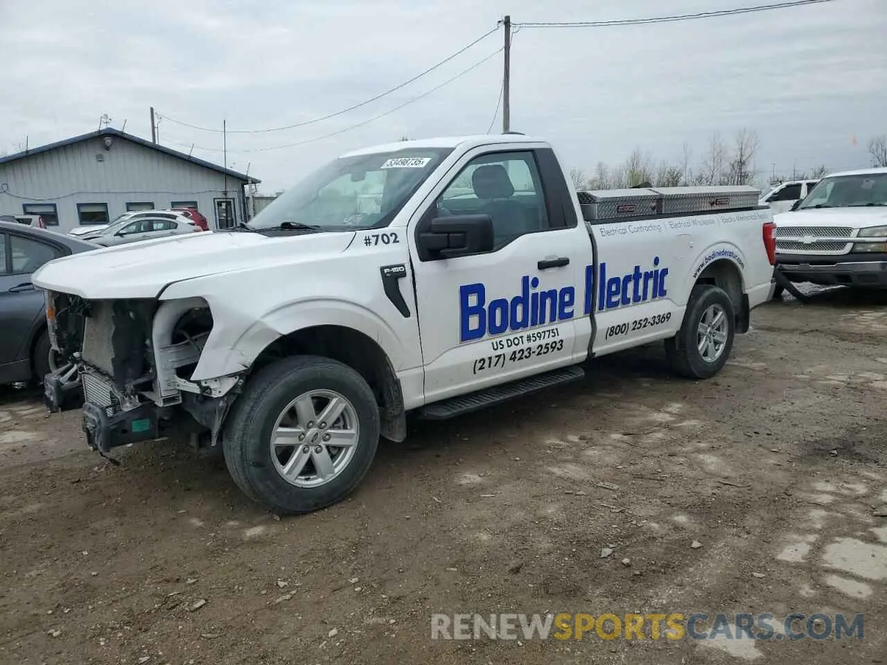 1 Photograph of a damaged car 1FTMF1CP5NKD69589 FORD All Models 2022