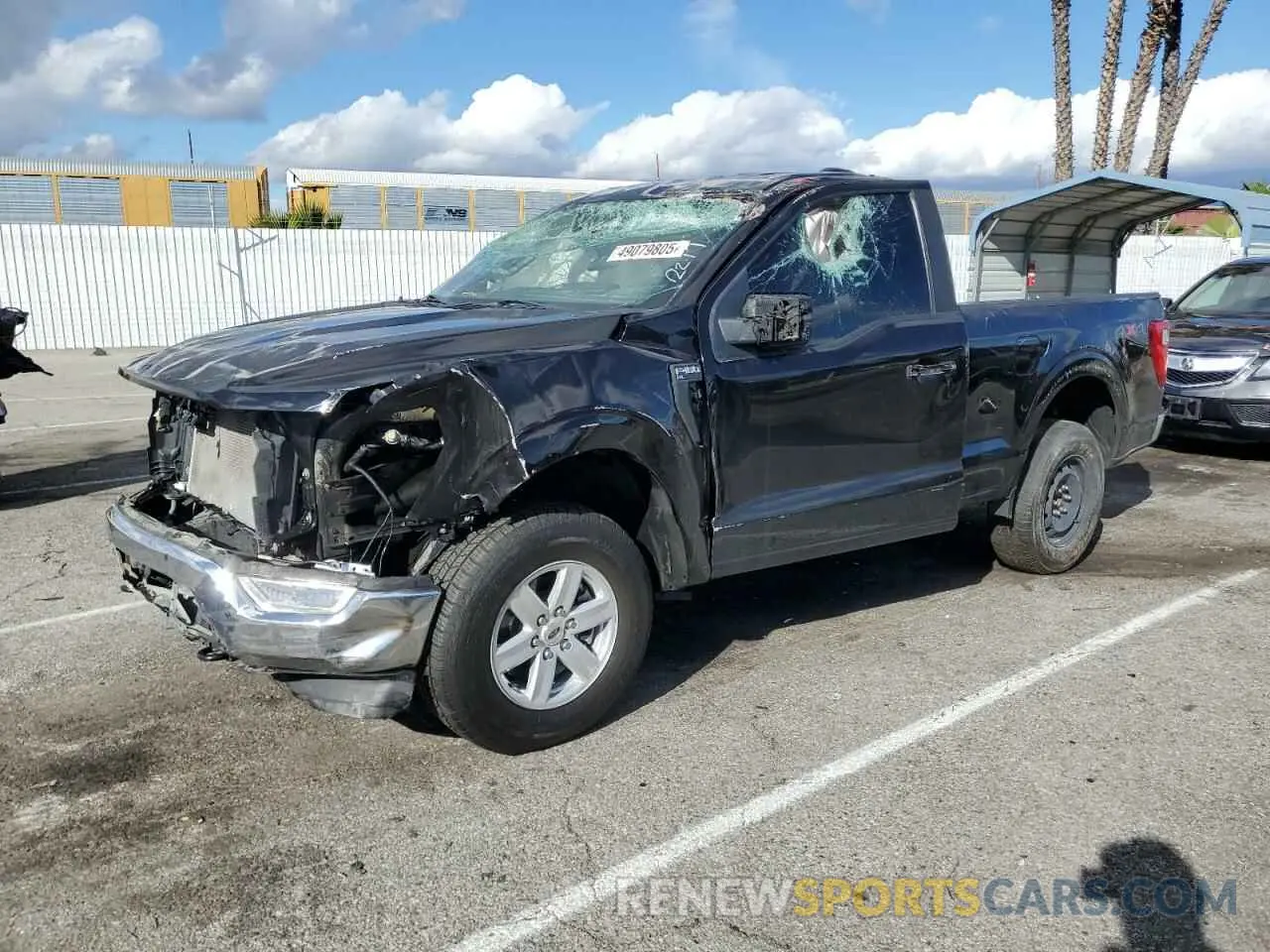 1 Photograph of a damaged car 1FTMF1E53NKD41365 FORD All Models 2022