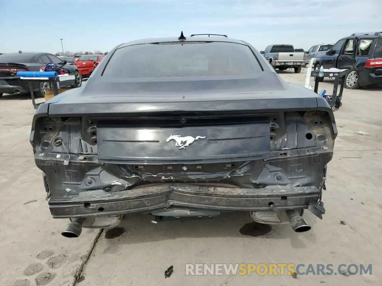 6 Фотография поврежденного автомобиля 1FA6P8TH2P5101310 FORD ALL Models 2023