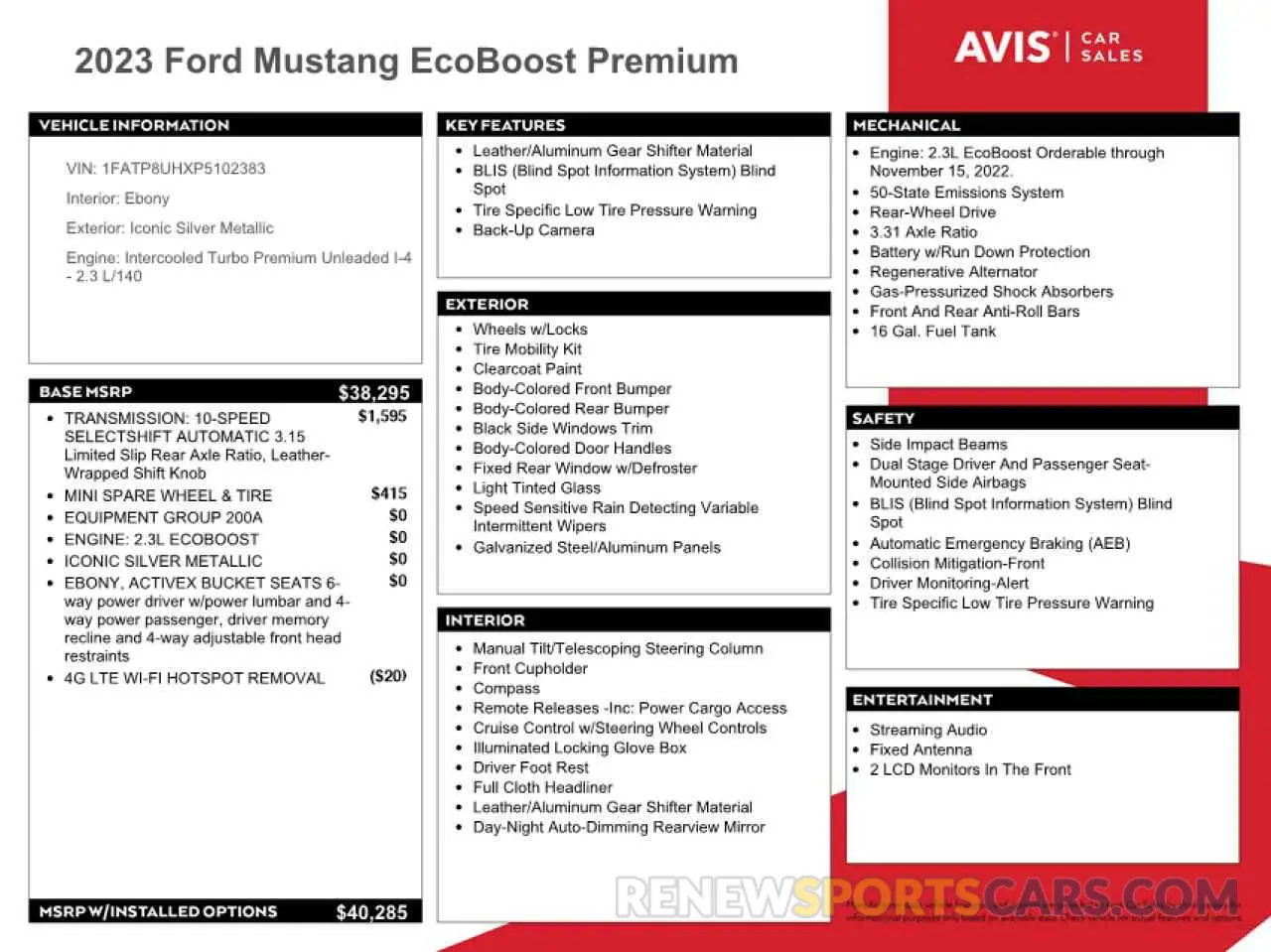 12 Фотография поврежденного автомобиля 1FATP8UHXP5102383 FORD ALL Models 2023