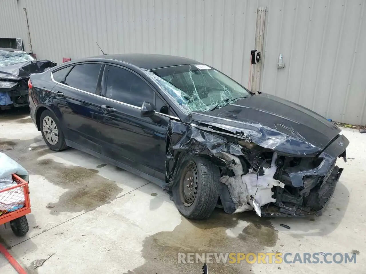 4 Photograph of a damaged car 3FA6P0G78ER359425 FORD ALL Models 2023