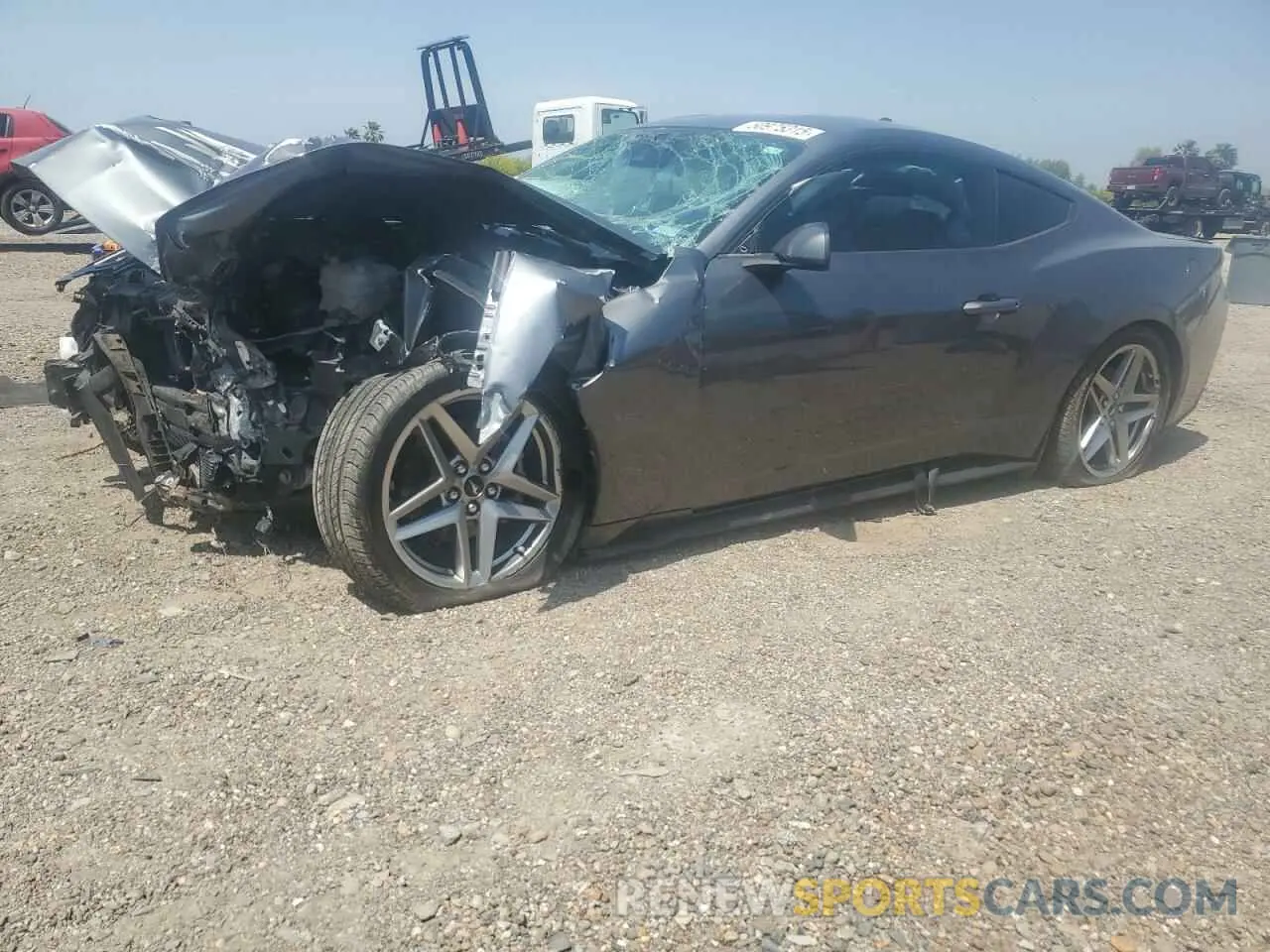 1 Photograph of a damaged car 1FA6P8TH0R5111272 FORD ALL Models 2024