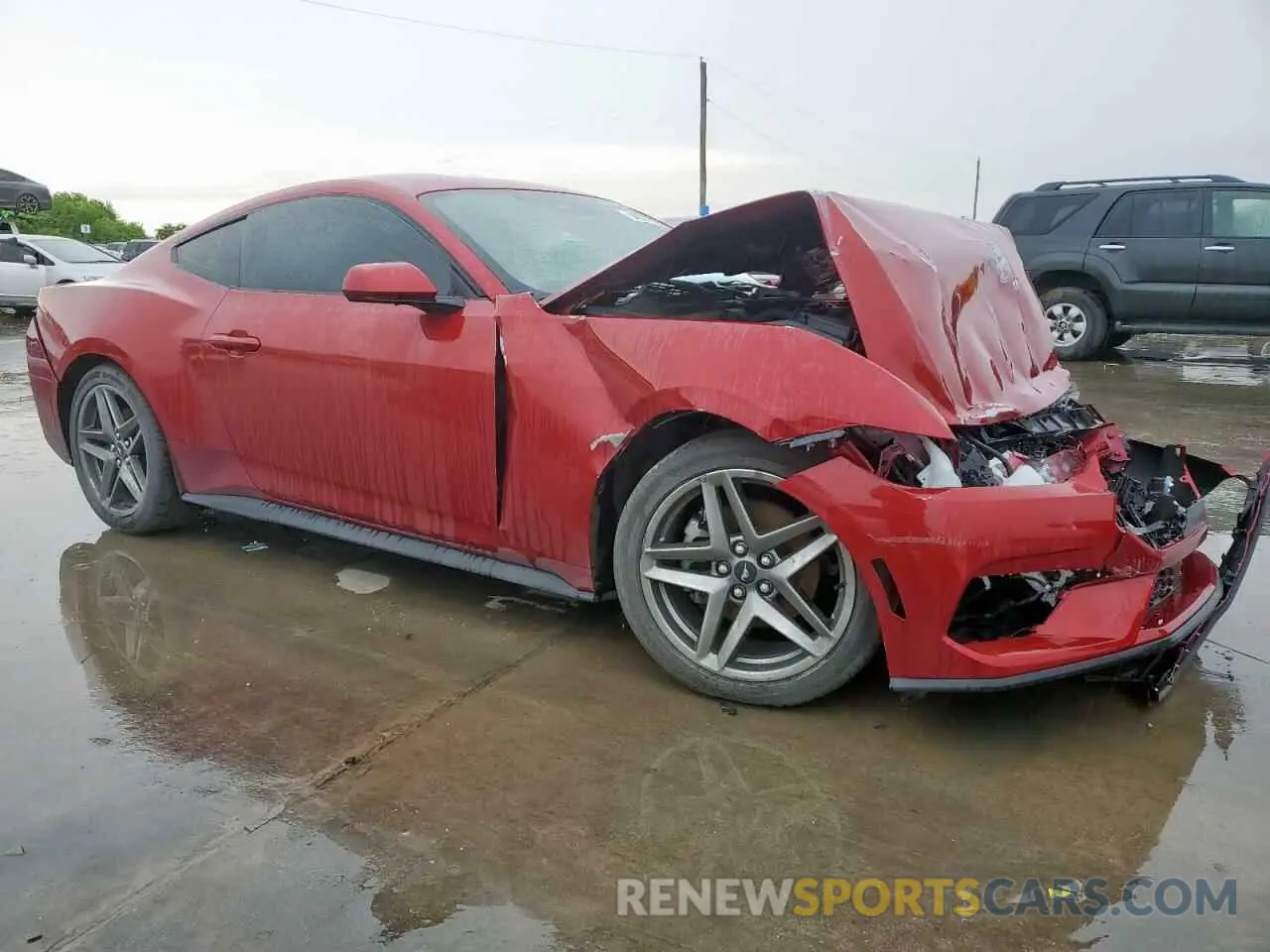 4 Фотография поврежденного автомобиля 1FA6P8TH4R5127121 FORD ALL Models 2024