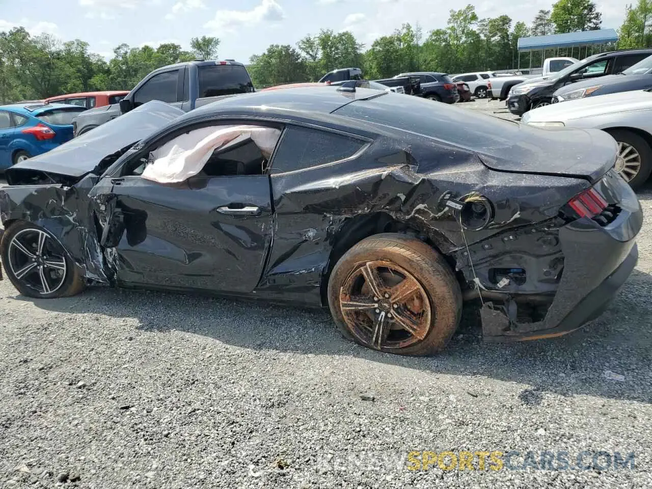 2 Photograph of a damaged car 1FA6P8TH7R5138503 FORD ALL Models 2024