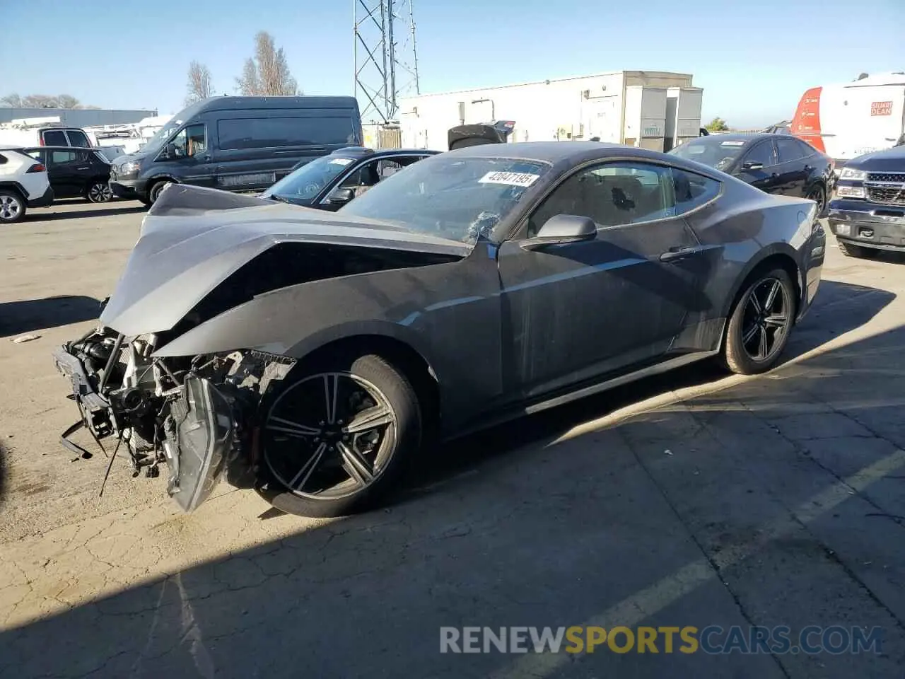 1 Photograph of a damaged car 1FA6P8THXR5137023 FORD ALL Models 2024