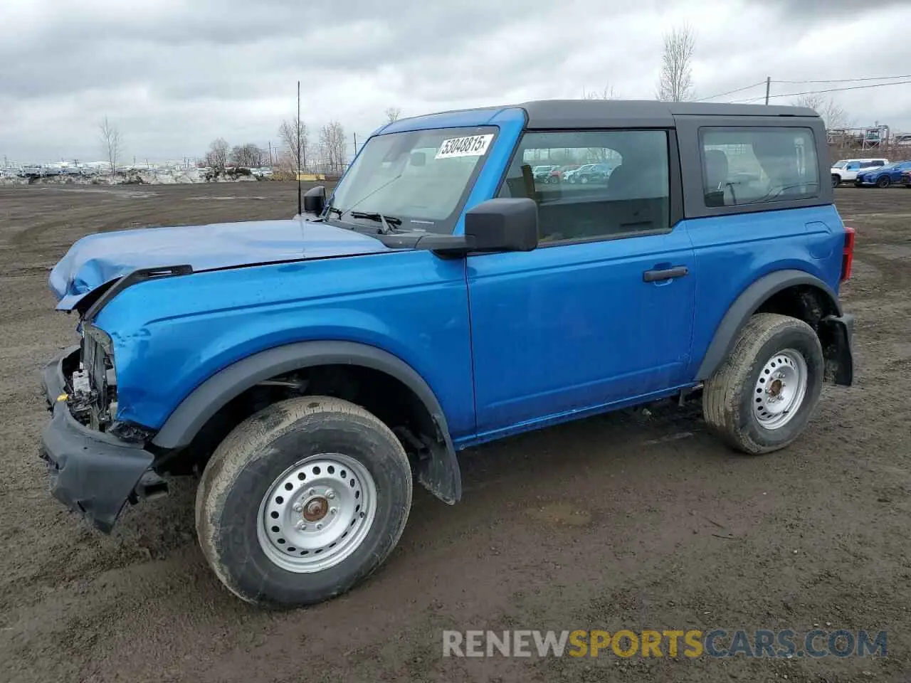 1 Photograph of a damaged car 1FMDE5AH5MLA75684 FORD BRONCO 2021