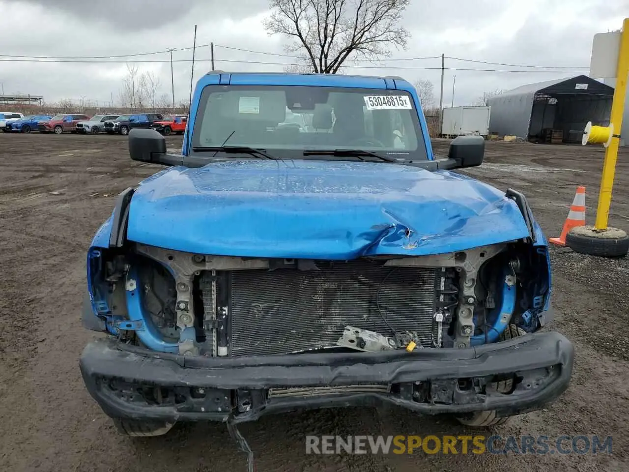 5 Photograph of a damaged car 1FMDE5AH5MLA75684 FORD BRONCO 2021