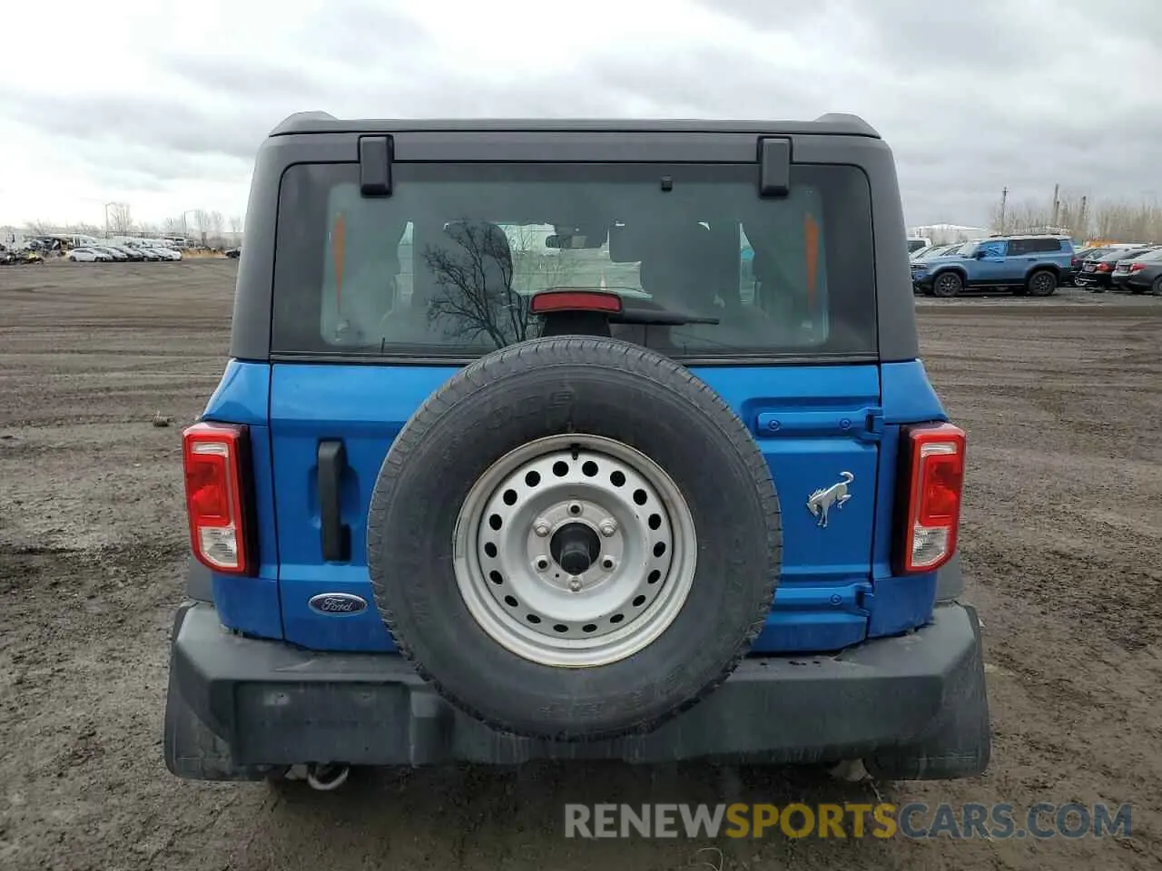6 Photograph of a damaged car 1FMDE5AH5MLA75684 FORD BRONCO 2021