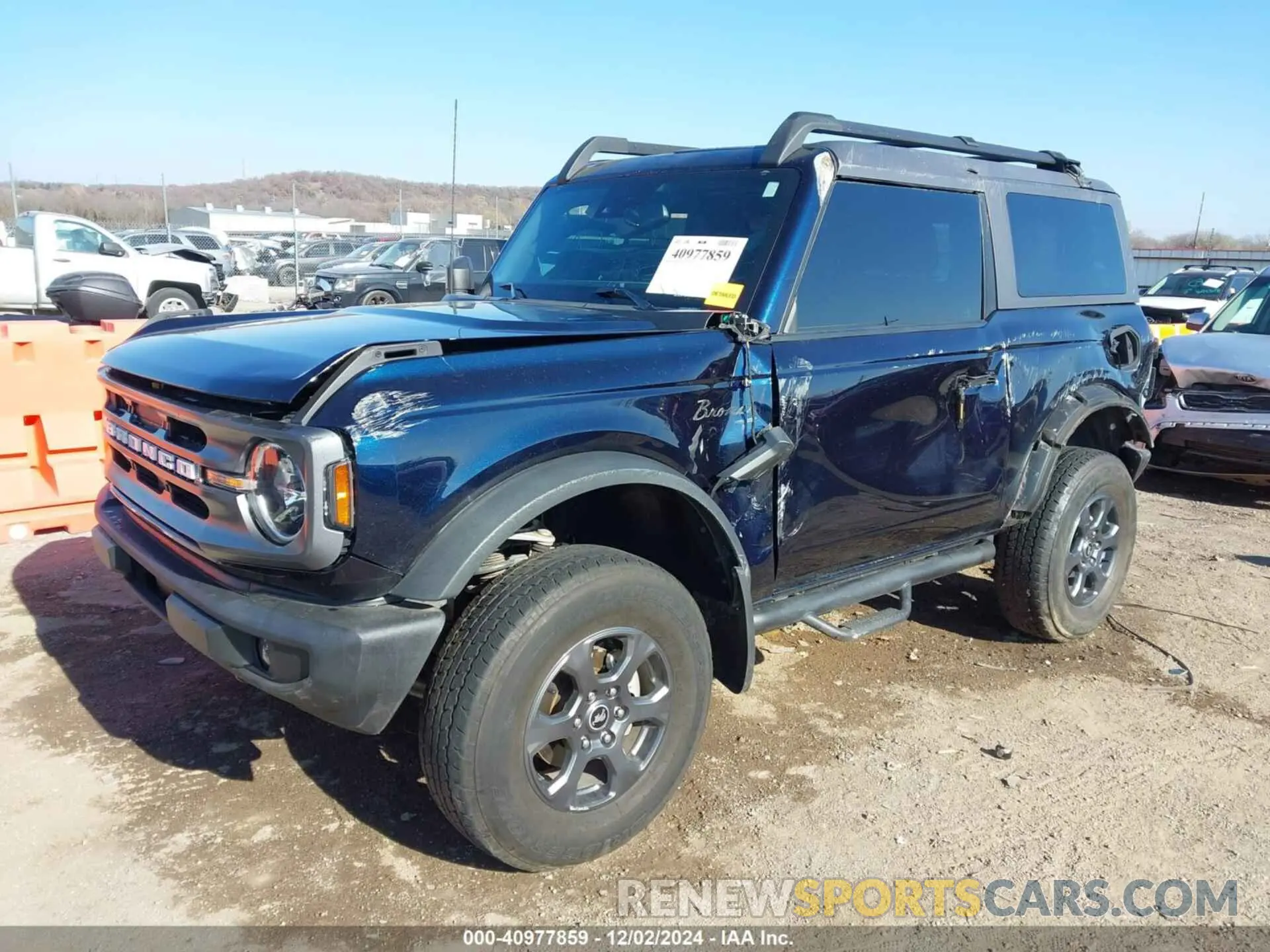 2 Photograph of a damaged car 1FMDE5AP1MLA69419 FORD BRONCO 2021