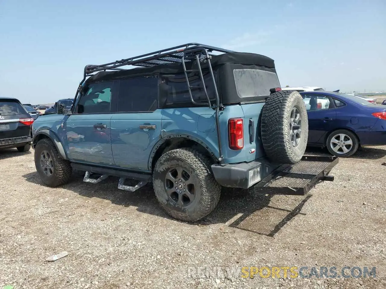 2 Photograph of a damaged car 1FMDE5BH2MLA83983 FORD BRONCO 2021