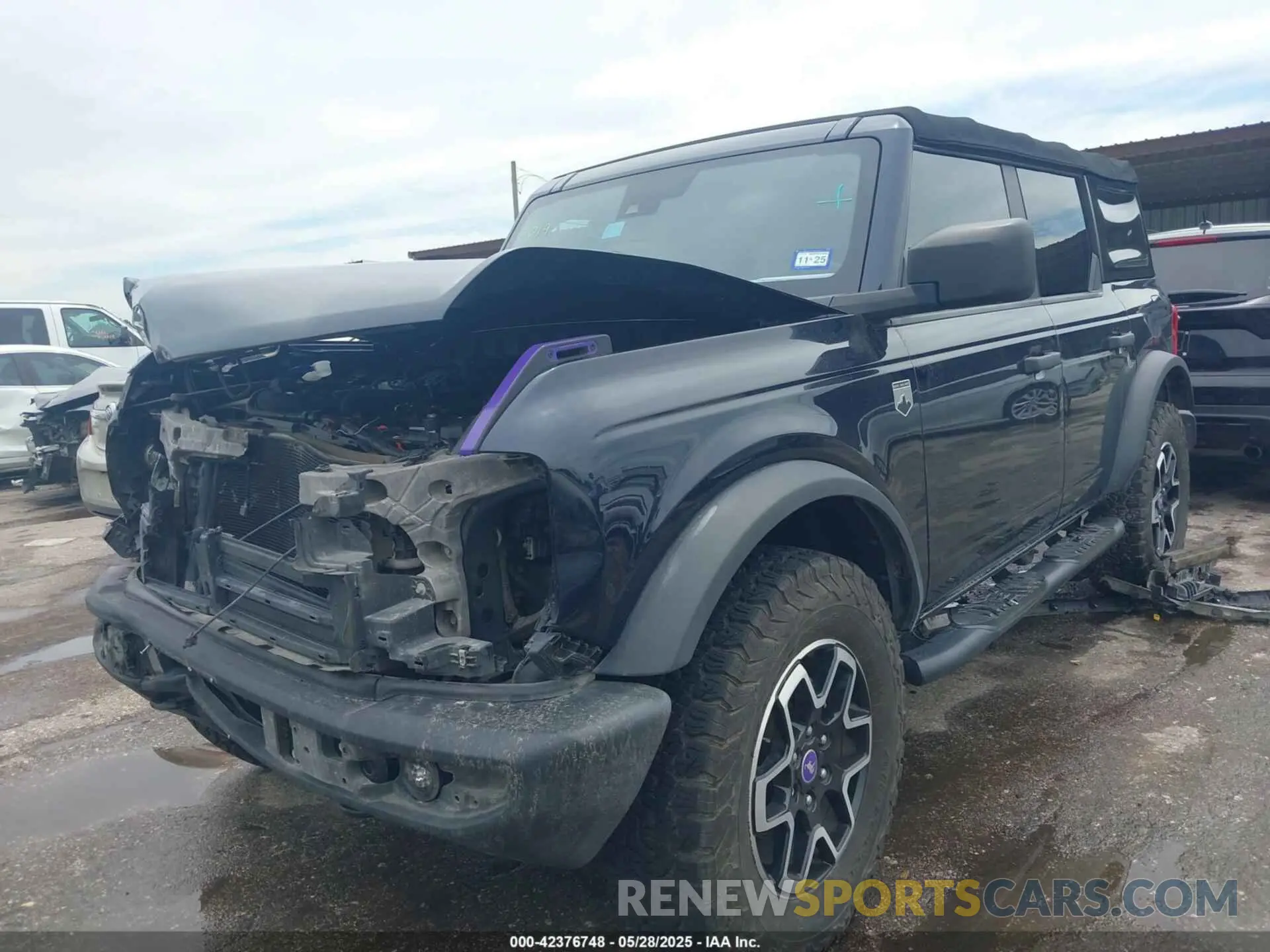 2 Photograph of a damaged car 1FMDE5BH2MLA85541 FORD BRONCO 2021