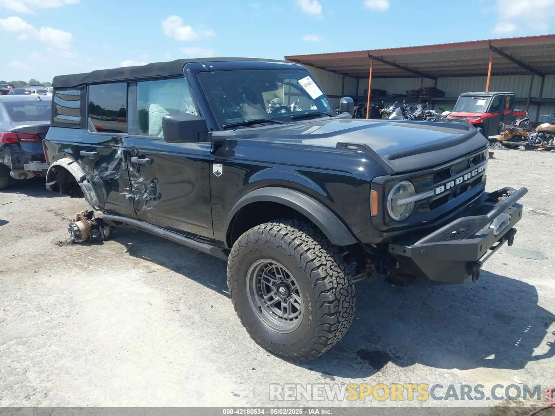 1 Photograph of a damaged car 1FMDE5BH2MLB03794 FORD BRONCO 2021