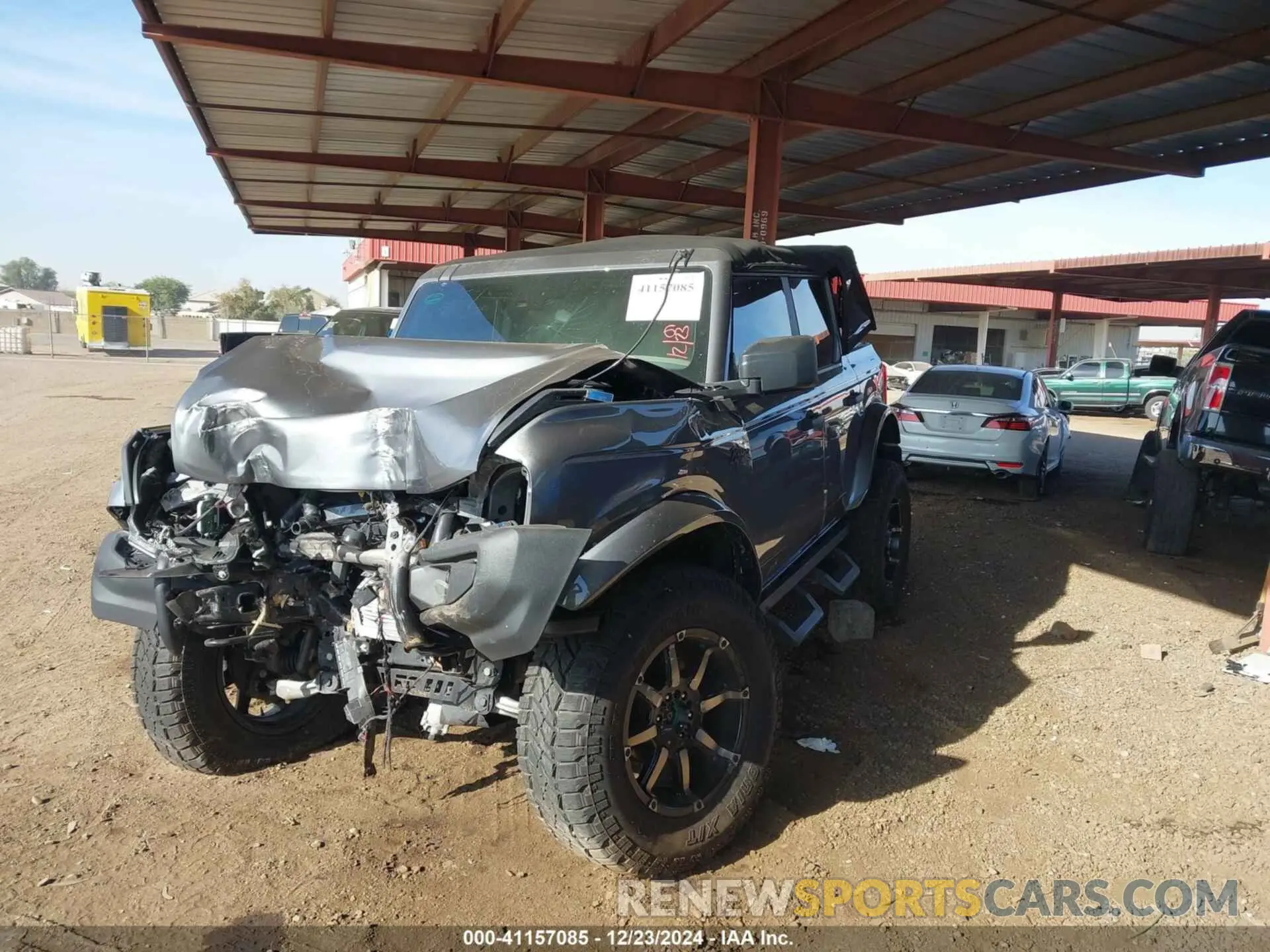 2 Photograph of a damaged car 1FMDE5BH2MLB07425 FORD BRONCO 2021