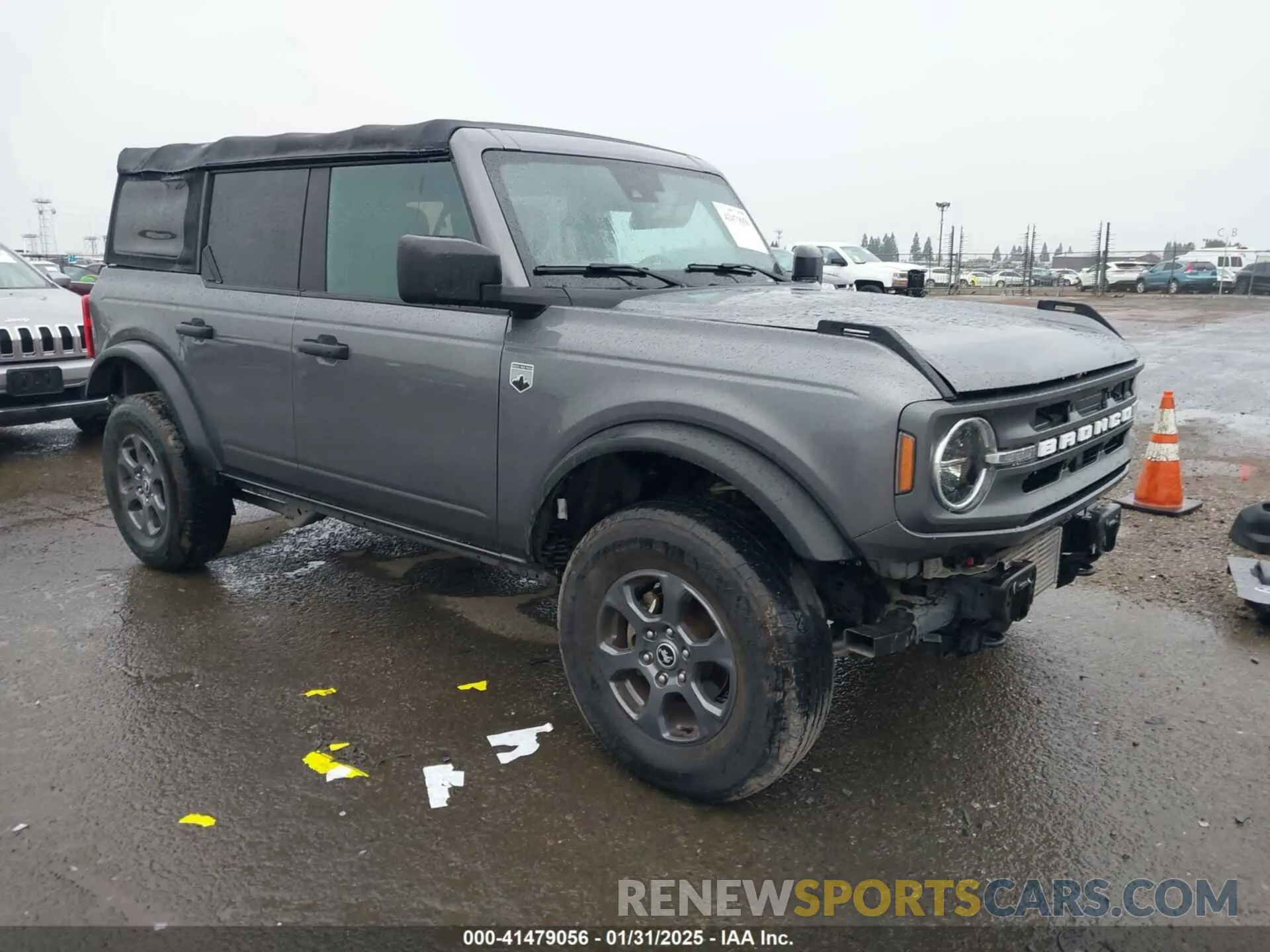 1 Фотография поврежденного автомобиля 1FMDE5BH4MLA77019 FORD BRONCO 2021