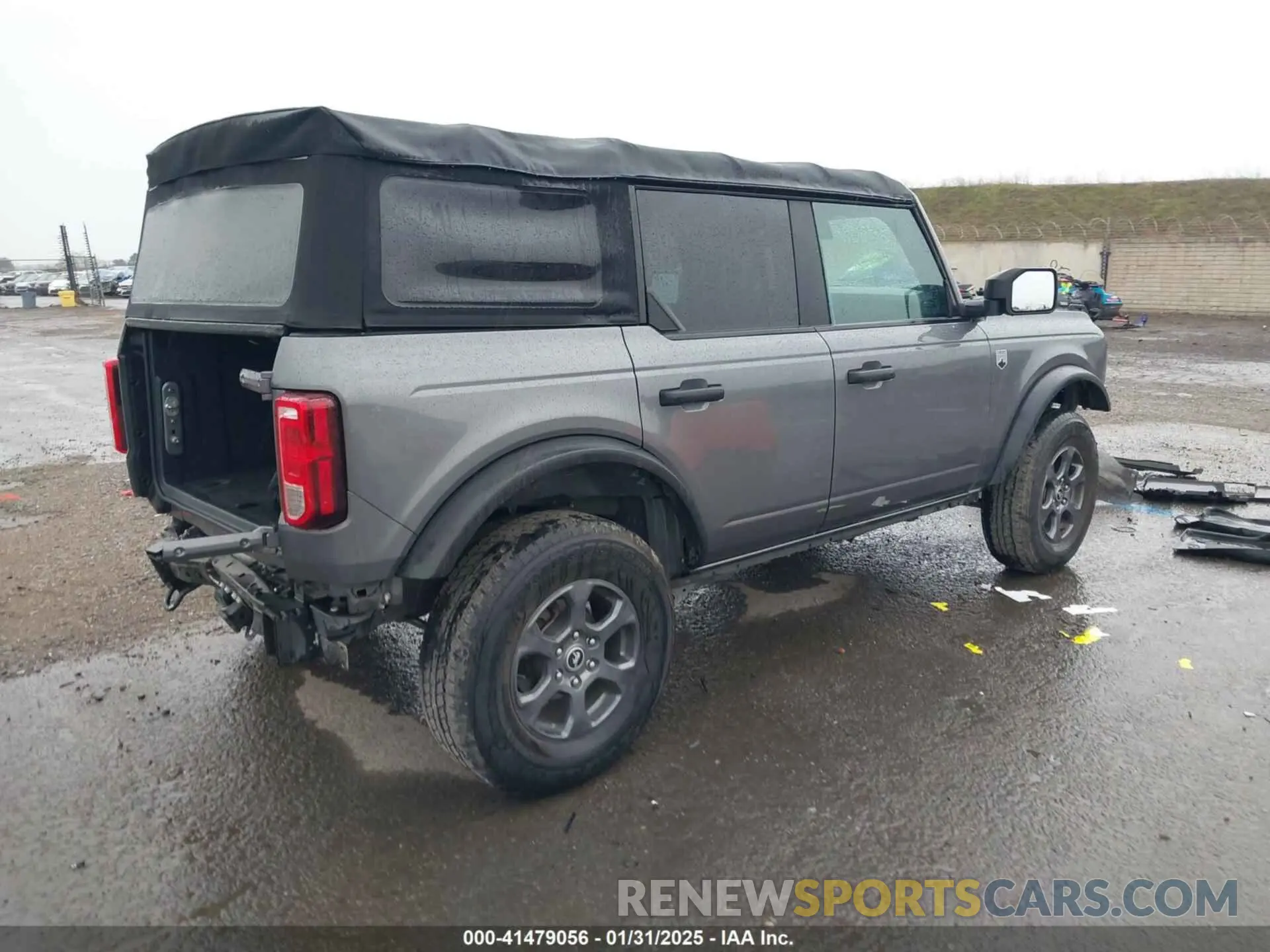 4 Фотография поврежденного автомобиля 1FMDE5BH4MLA77019 FORD BRONCO 2021