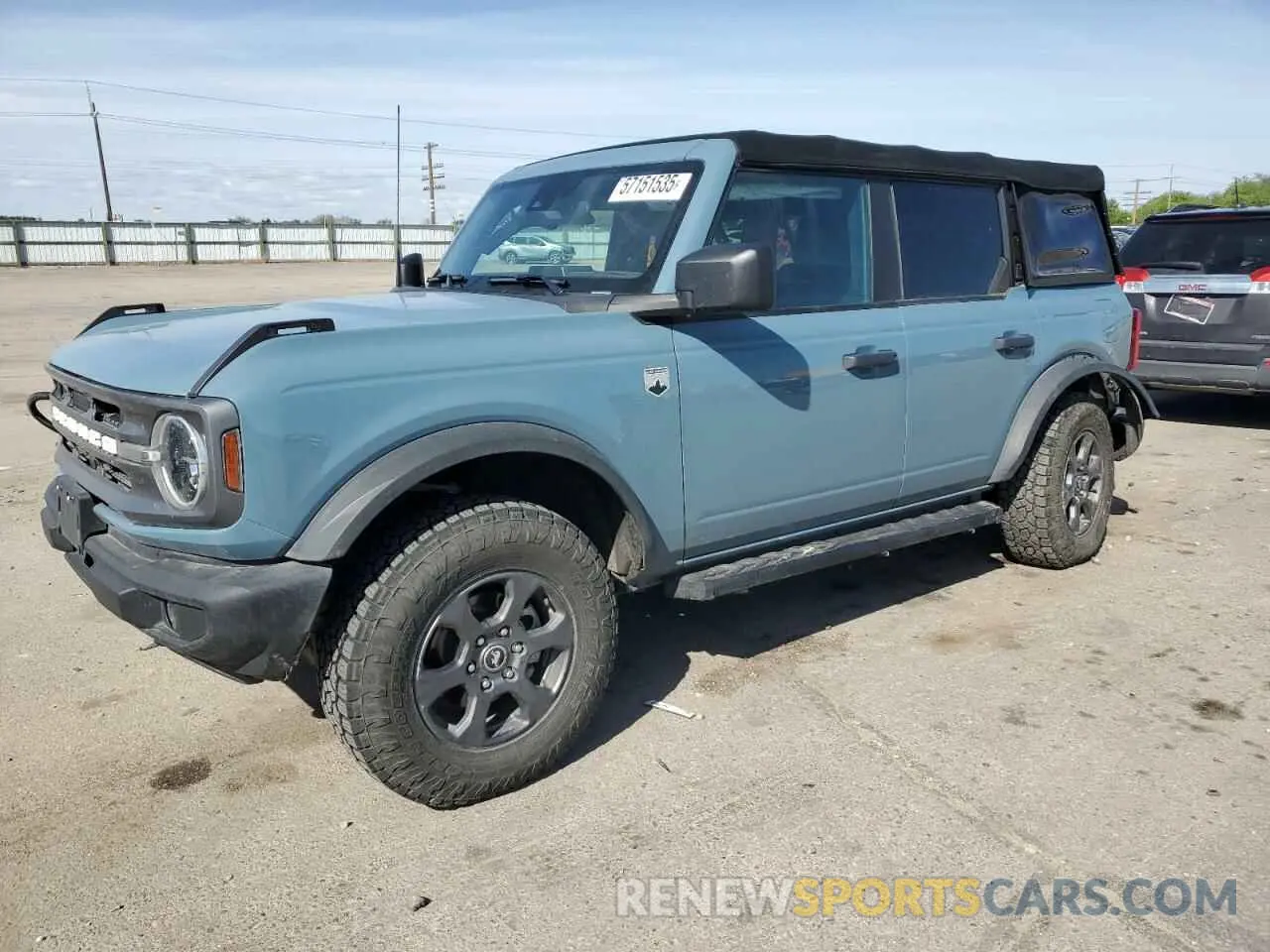 1 Фотография поврежденного автомобиля 1FMDE5BH4MLA84116 FORD BRONCO 2021