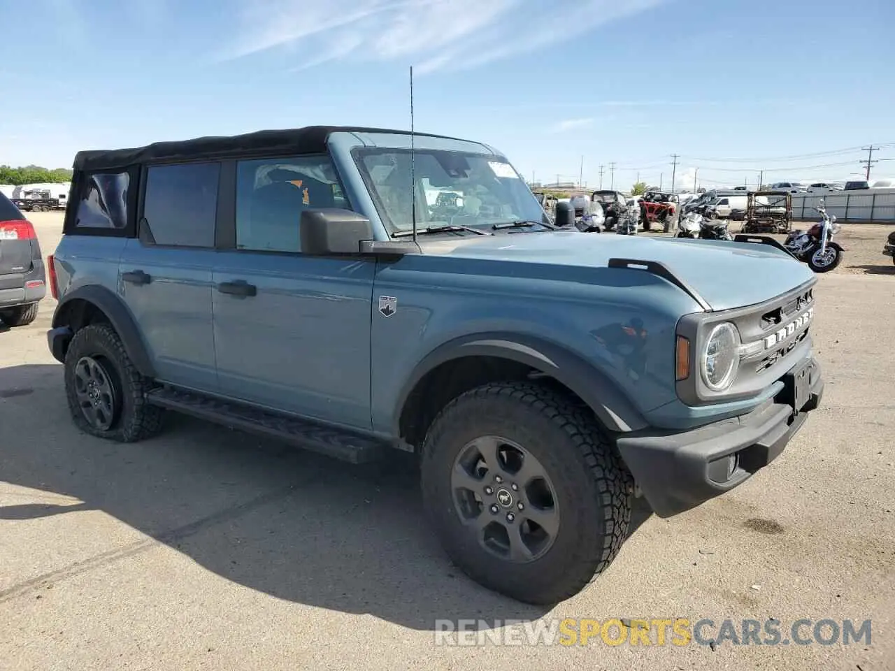 4 Фотография поврежденного автомобиля 1FMDE5BH4MLA84116 FORD BRONCO 2021