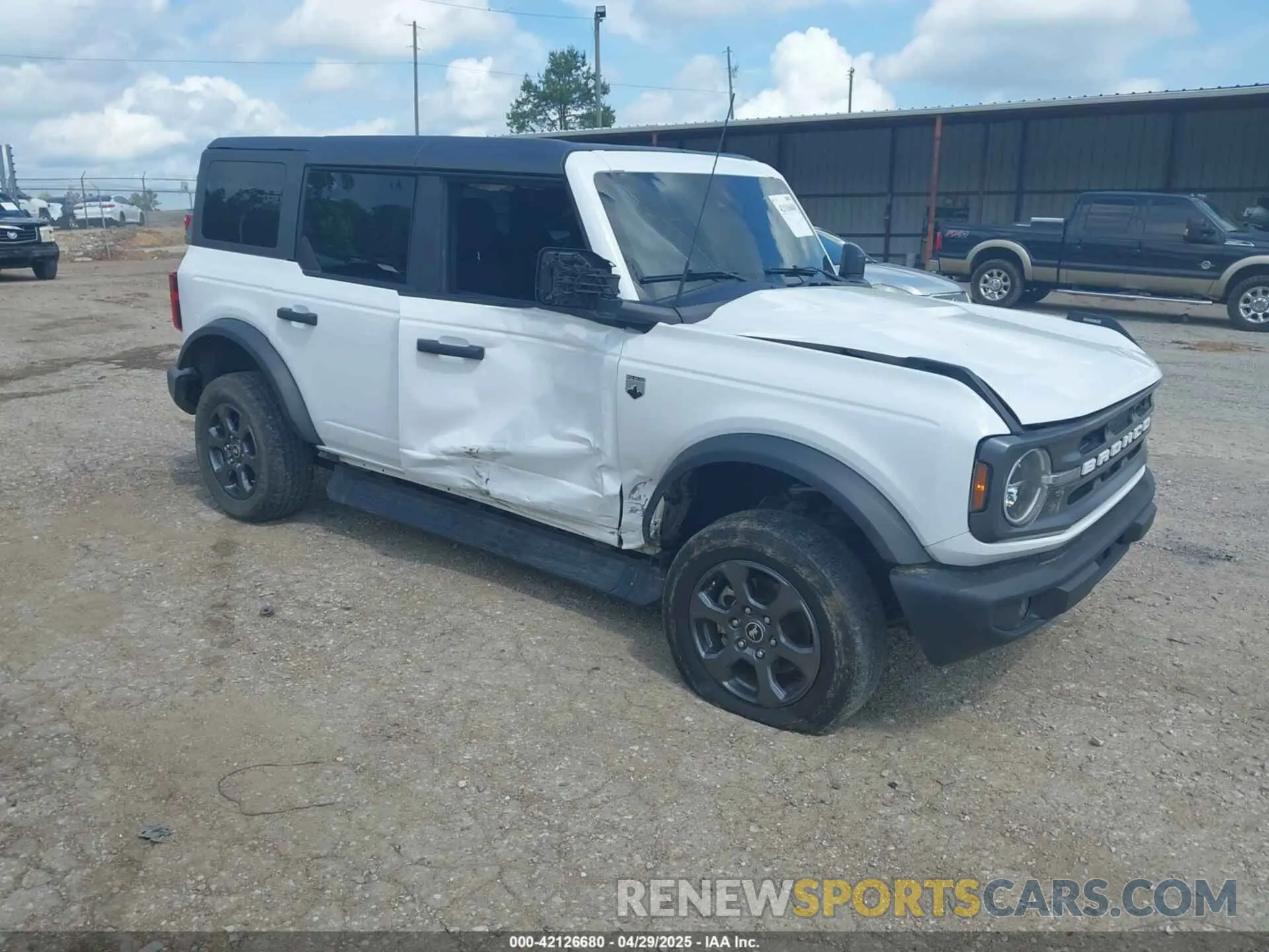 1 Photograph of a damaged car 1FMDE5BH6MLA80102 FORD BRONCO 2021