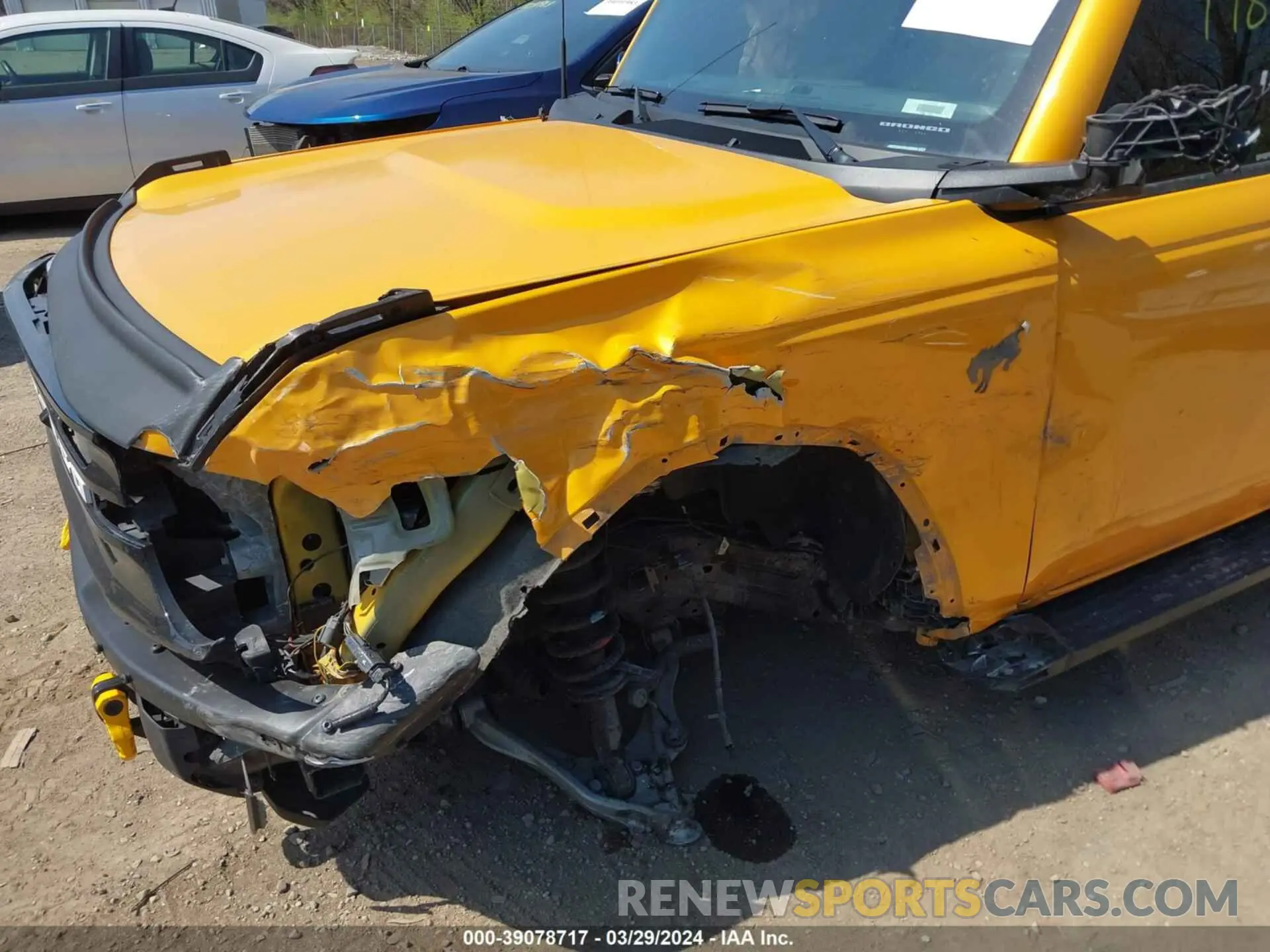 21 Photograph of a damaged car 1FMDE5BH7MLA95966 FORD BRONCO 2021