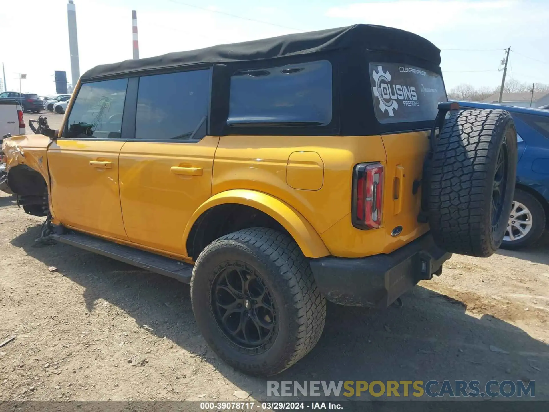 3 Photograph of a damaged car 1FMDE5BH7MLA95966 FORD BRONCO 2021