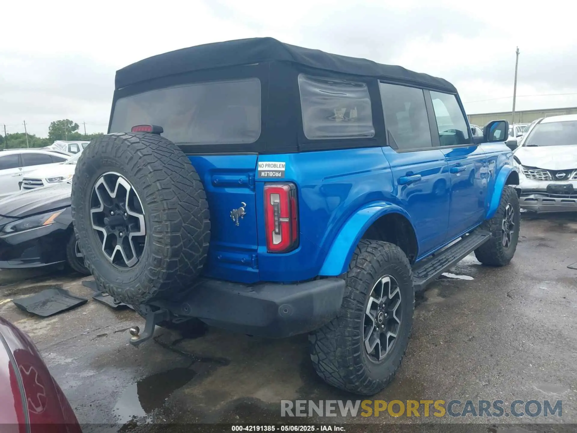 4 Photograph of a damaged car 1FMDE5BH9MLA71524 FORD BRONCO 2021