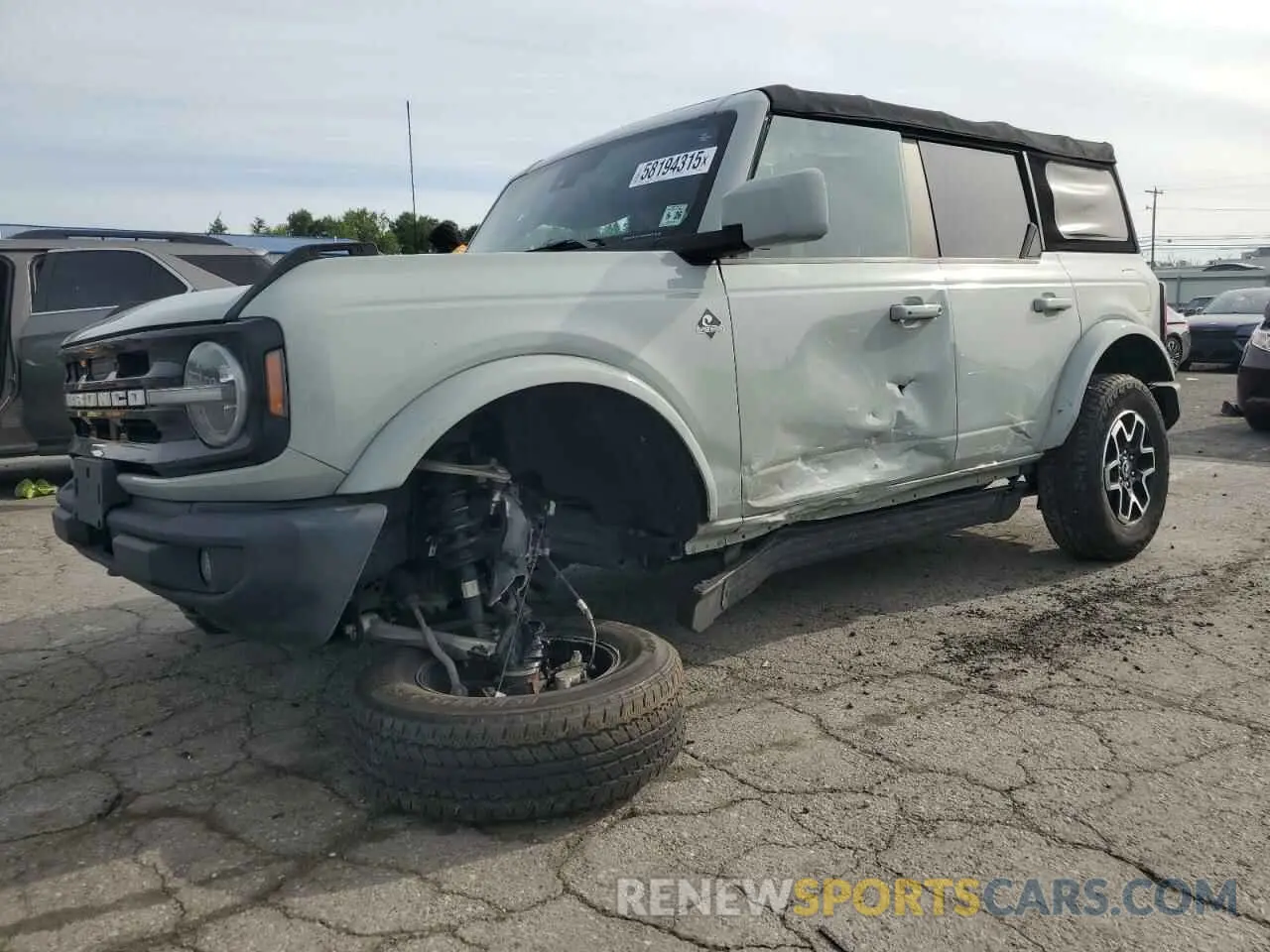 1 Фотография поврежденного автомобиля 1FMDE5BHXMLB05390 FORD BRONCO 2021