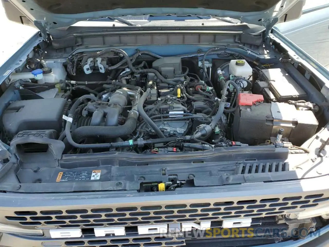 11 Photograph of a damaged car 1FMDE5CH1MLA60600 FORD BRONCO 2021