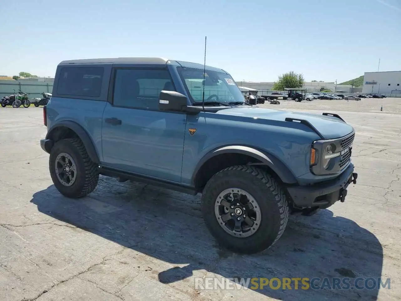 4 Photograph of a damaged car 1FMDE5CH1MLA60600 FORD BRONCO 2021